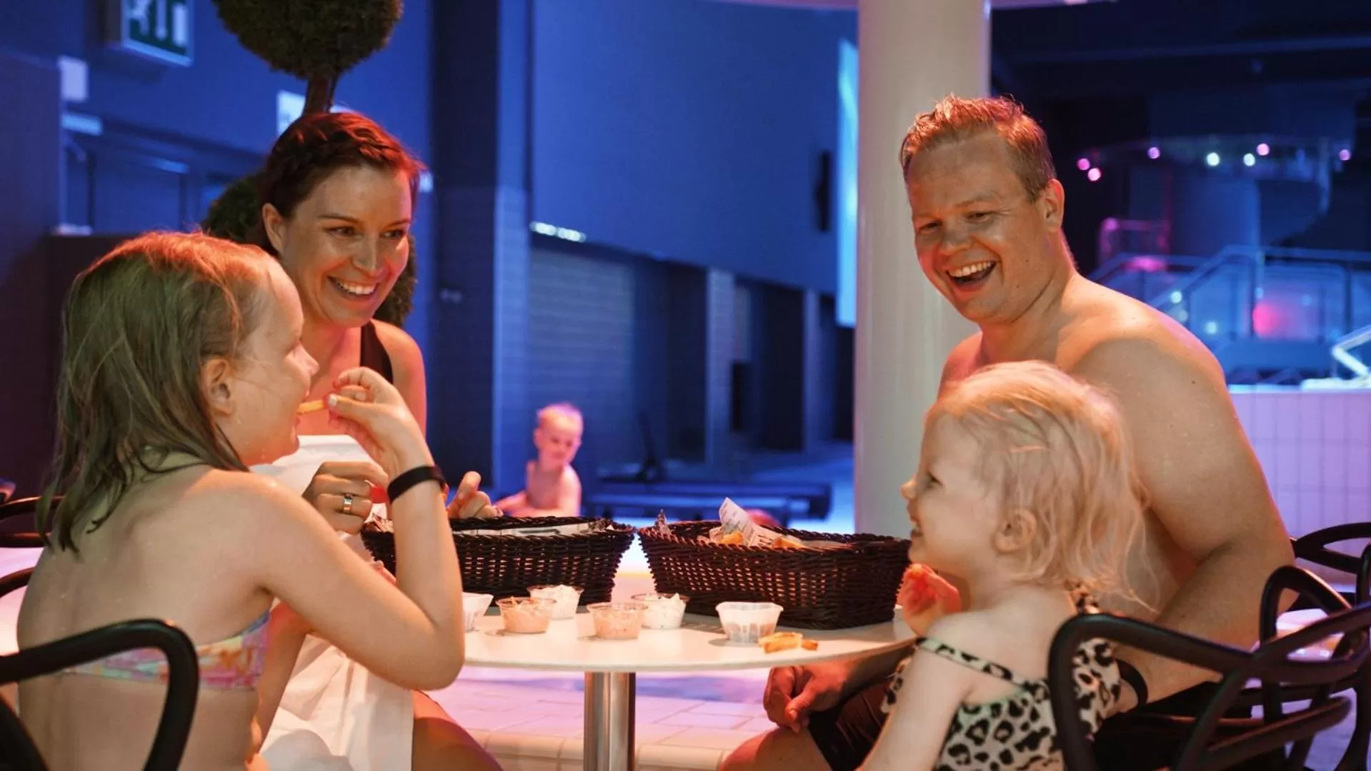 Swimming pool in Spa Hotel Peurunka