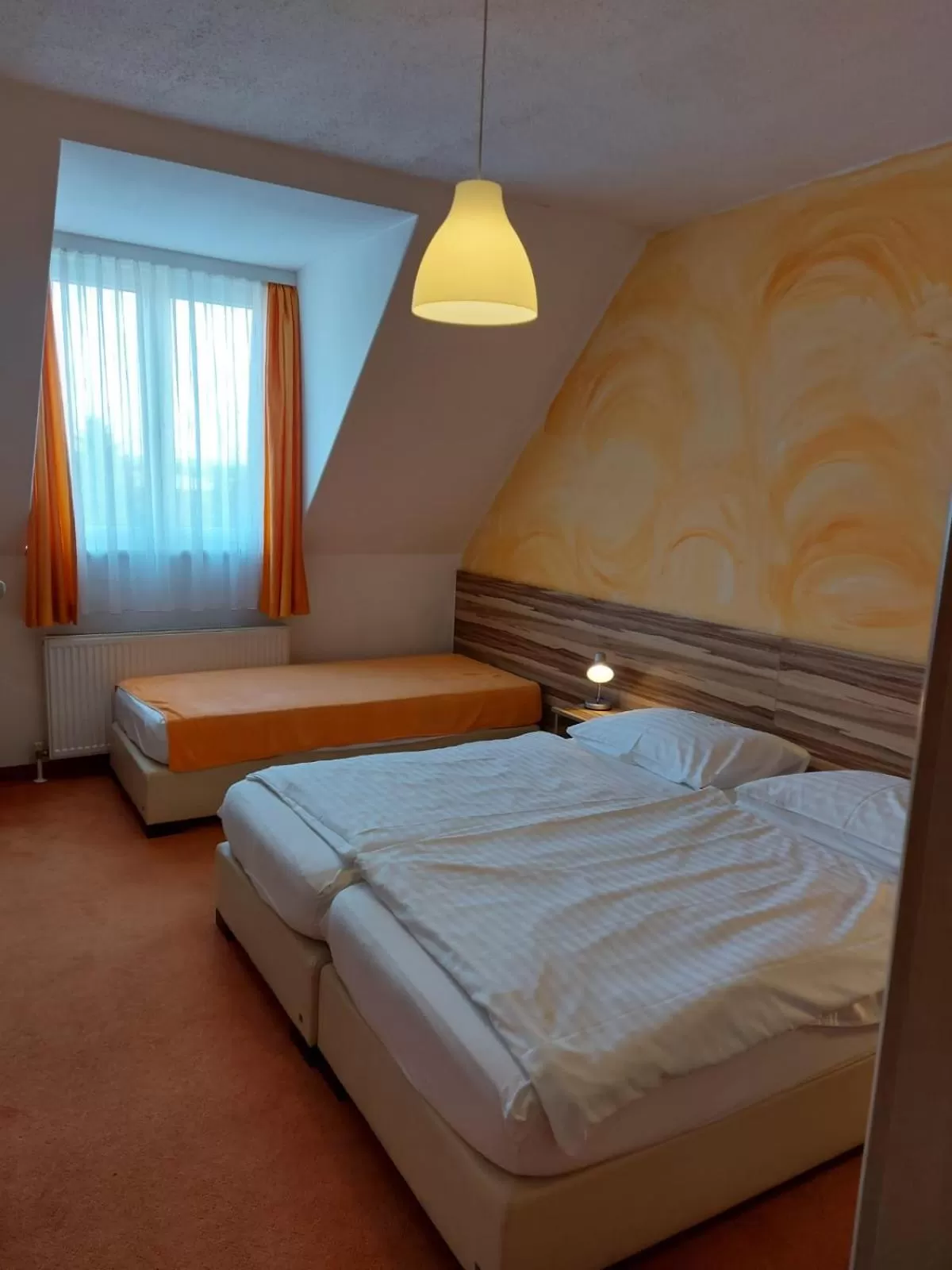 Bed in Pension Claudia