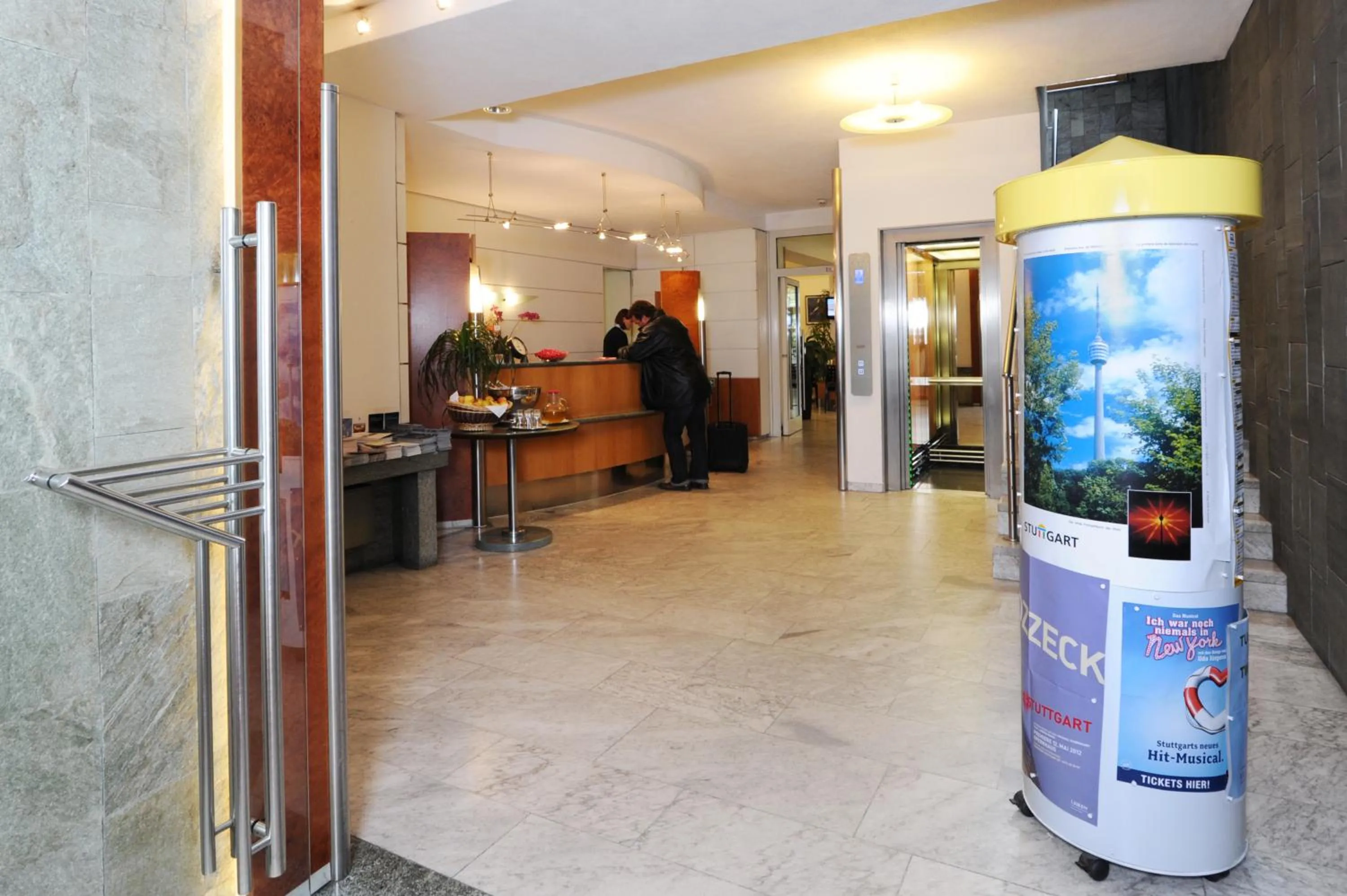 Lobby or reception in Hotel Unger