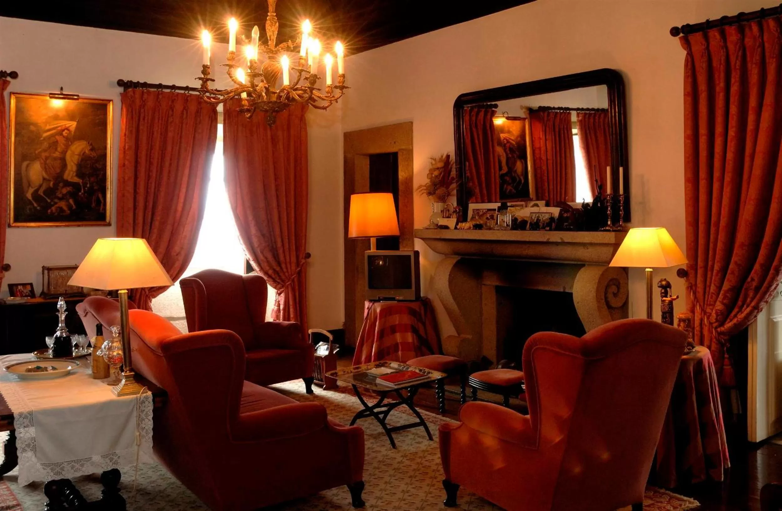 Lobby or reception in Paço de Calheiros - Turismo de Habitação