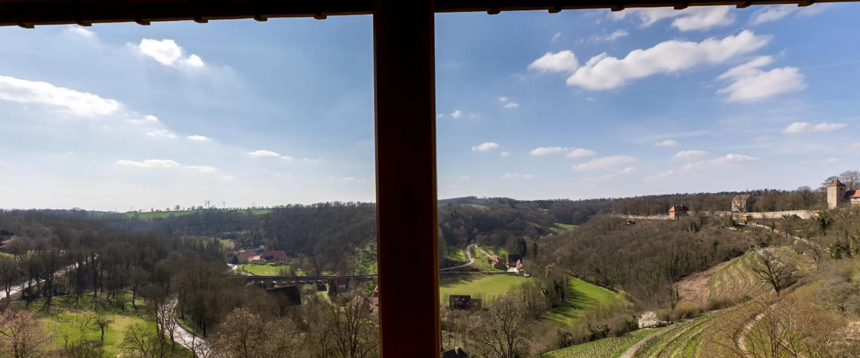 View (from property/room) in Historik Hotel Goldener Hirsch Rothenburg