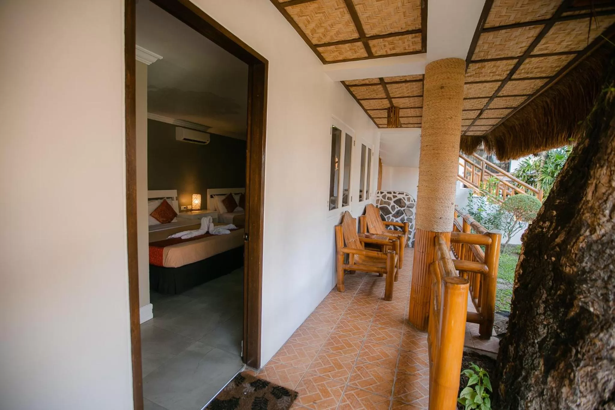 Bedroom in Kav's Beach Resort