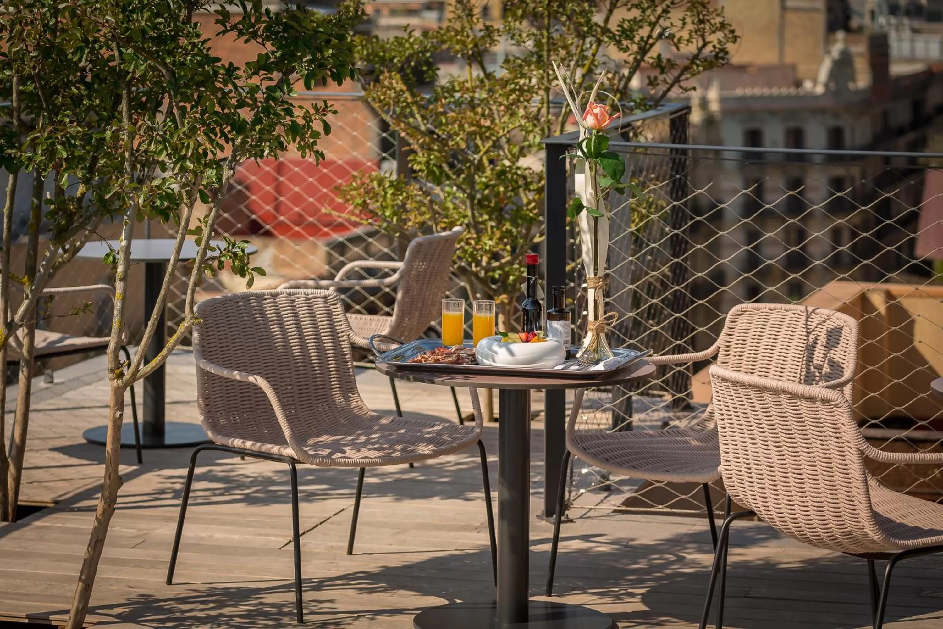 Seating area in Ohla Eixample