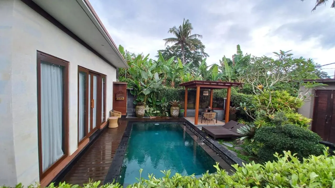 Balcony/Terrace in Ubud Paradise Villa