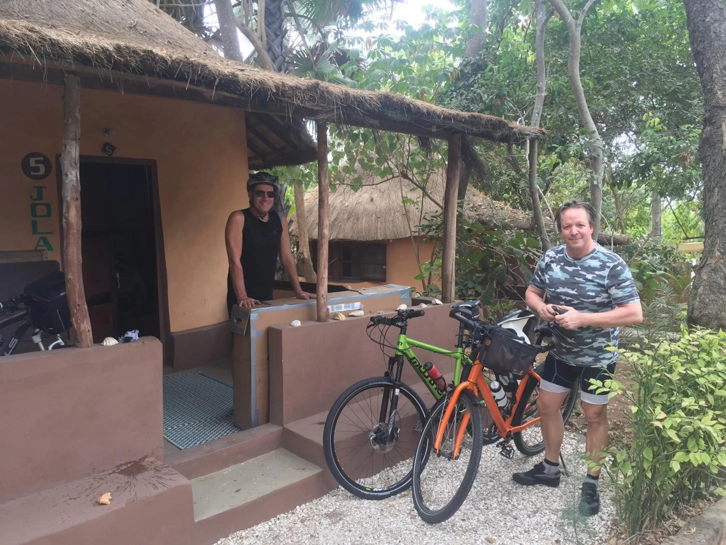 Cycling in Nemasu Eco-lodge