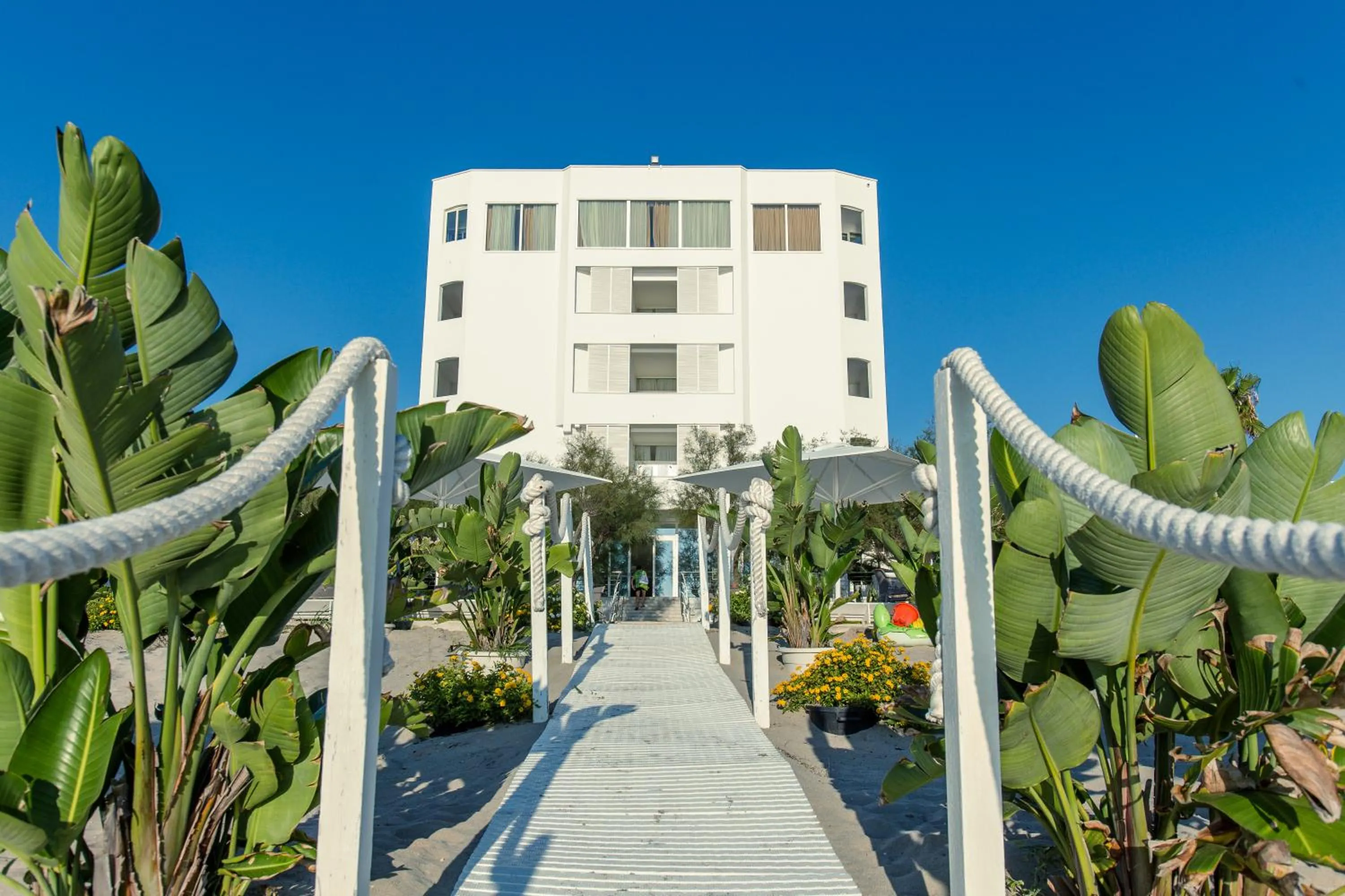 Property building in Grand Hotel Costa Brada