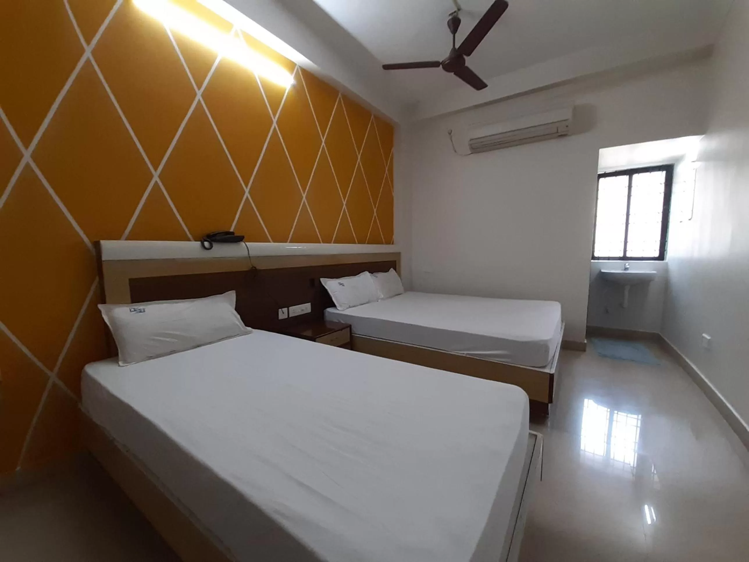 Photo of the whole room, Bed in A.S.K Residency