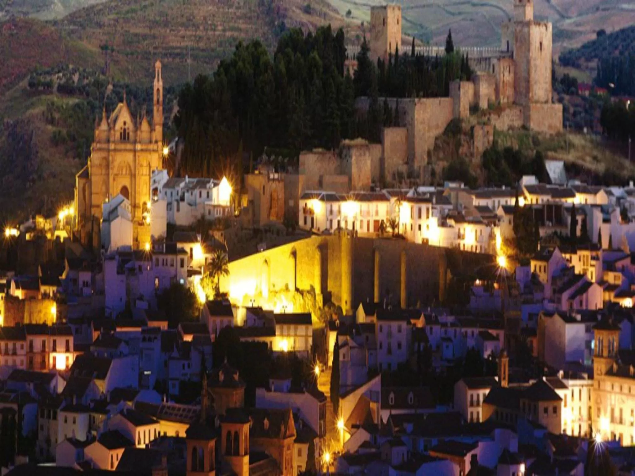 Area and facilities in Coso Viejo