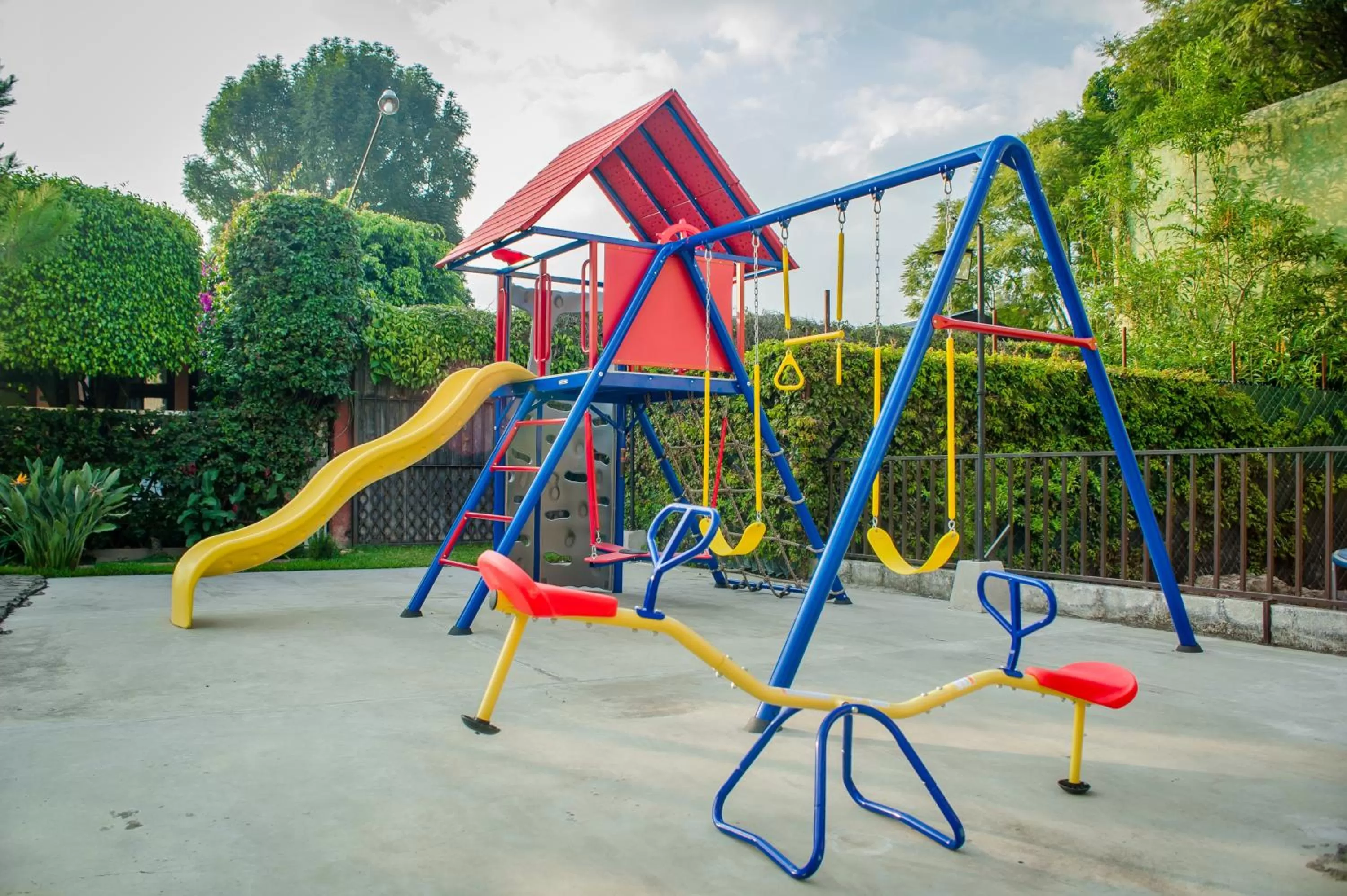 Children play ground in Hotel Convento Santa Catalina by AHS