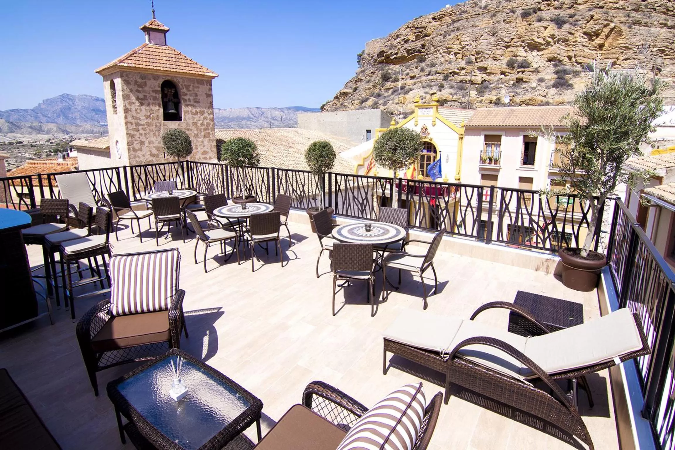 Patio in Boutique Hotel Sierra de Alicante