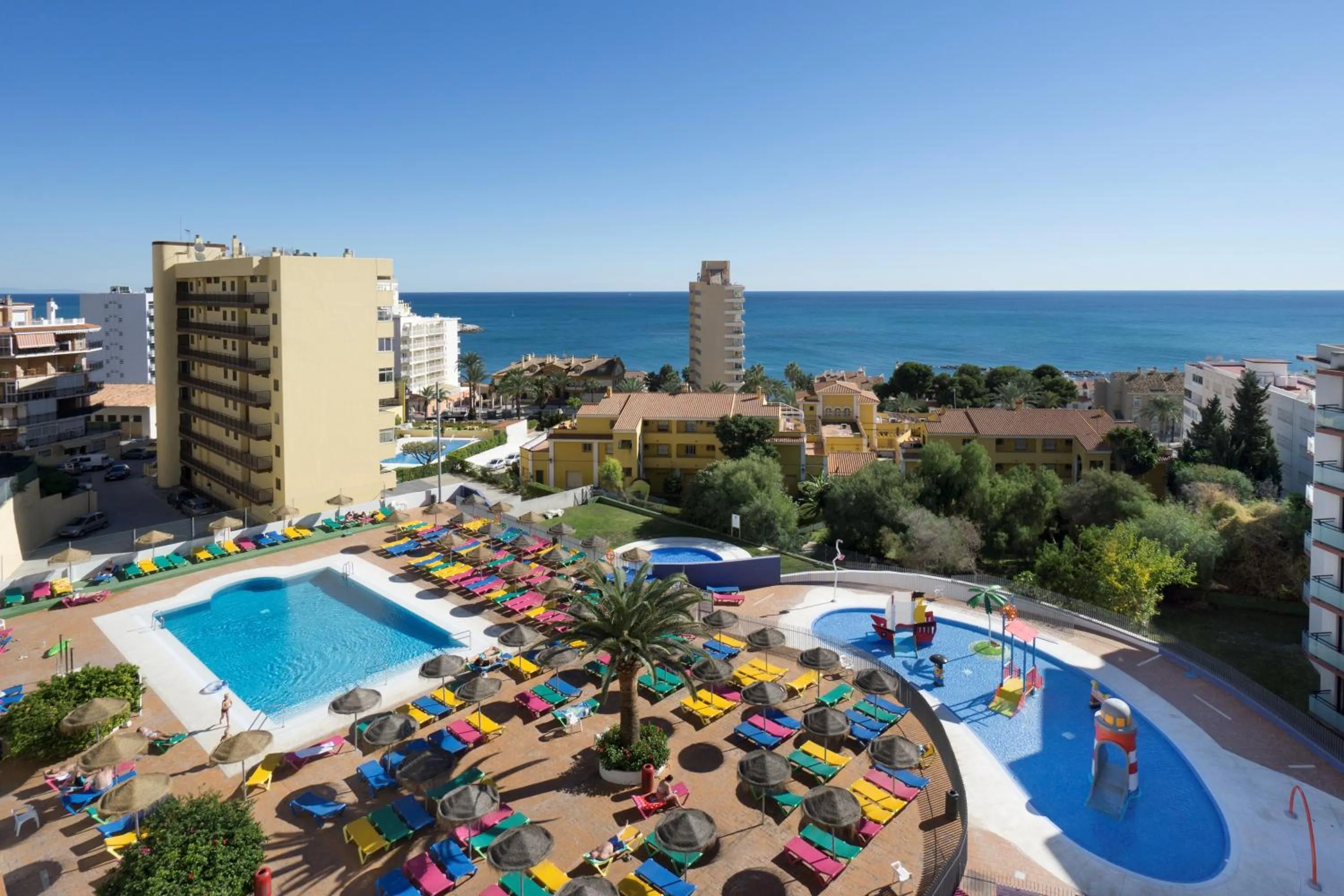 Pool view in Medplaya Hotel Bali