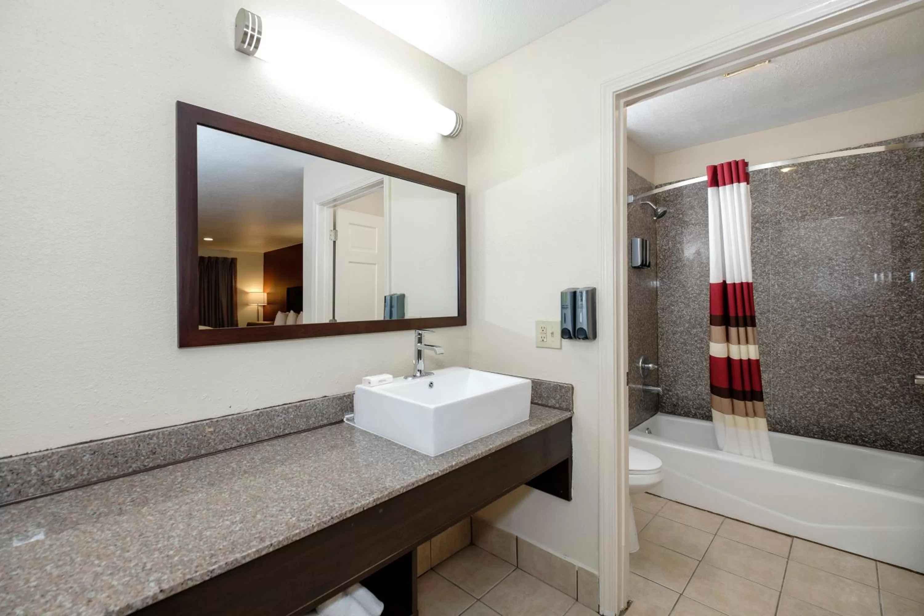 Bathroom in Red Roof Inn PLUS+ Hammond