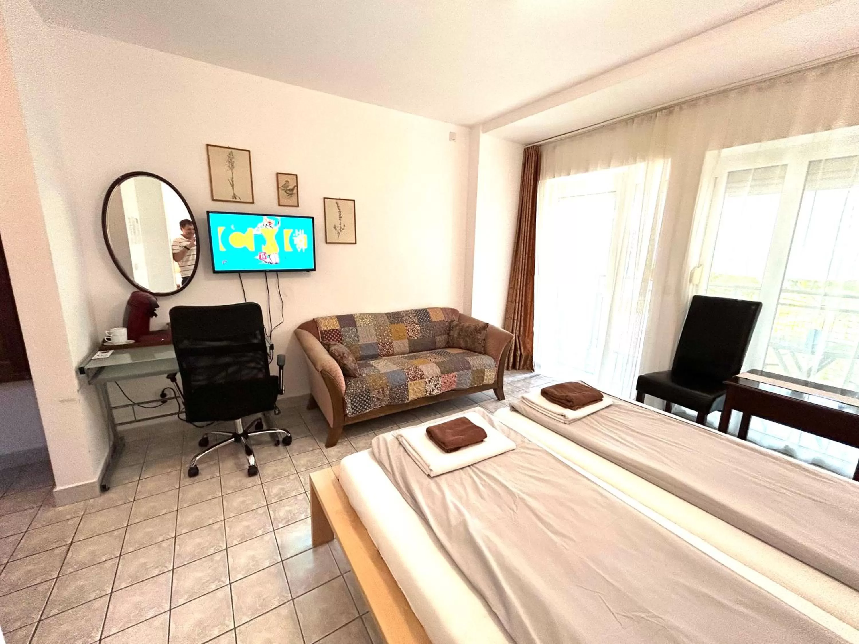 Bed in Vila Vanda Vukovar