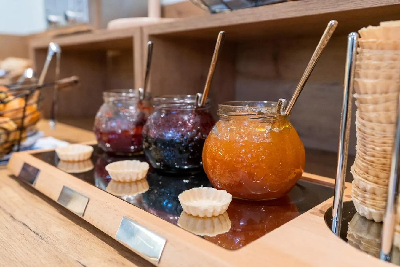 Breakfast in Das Schreder Hotel