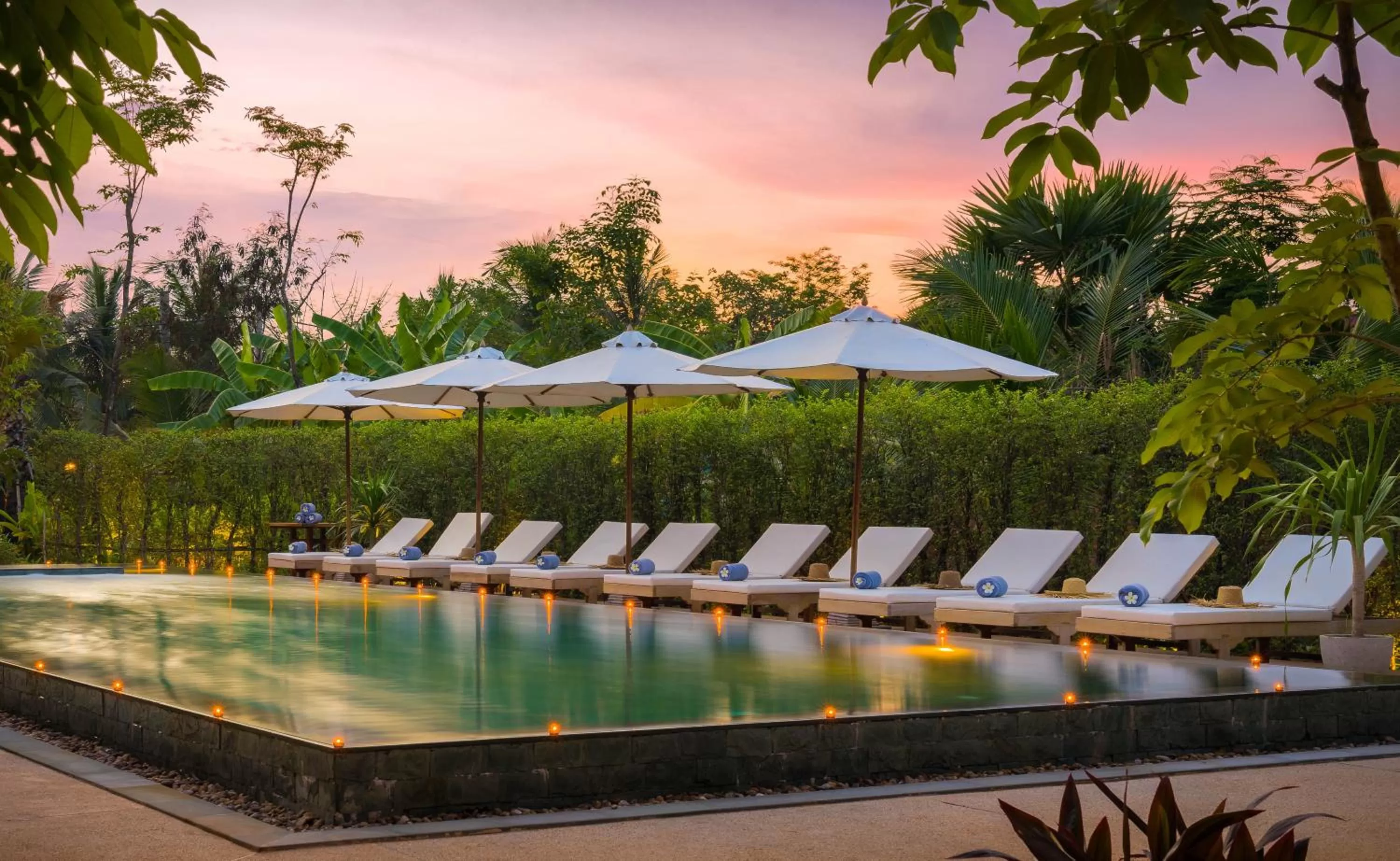 Swimming pool in Khmer House Resort