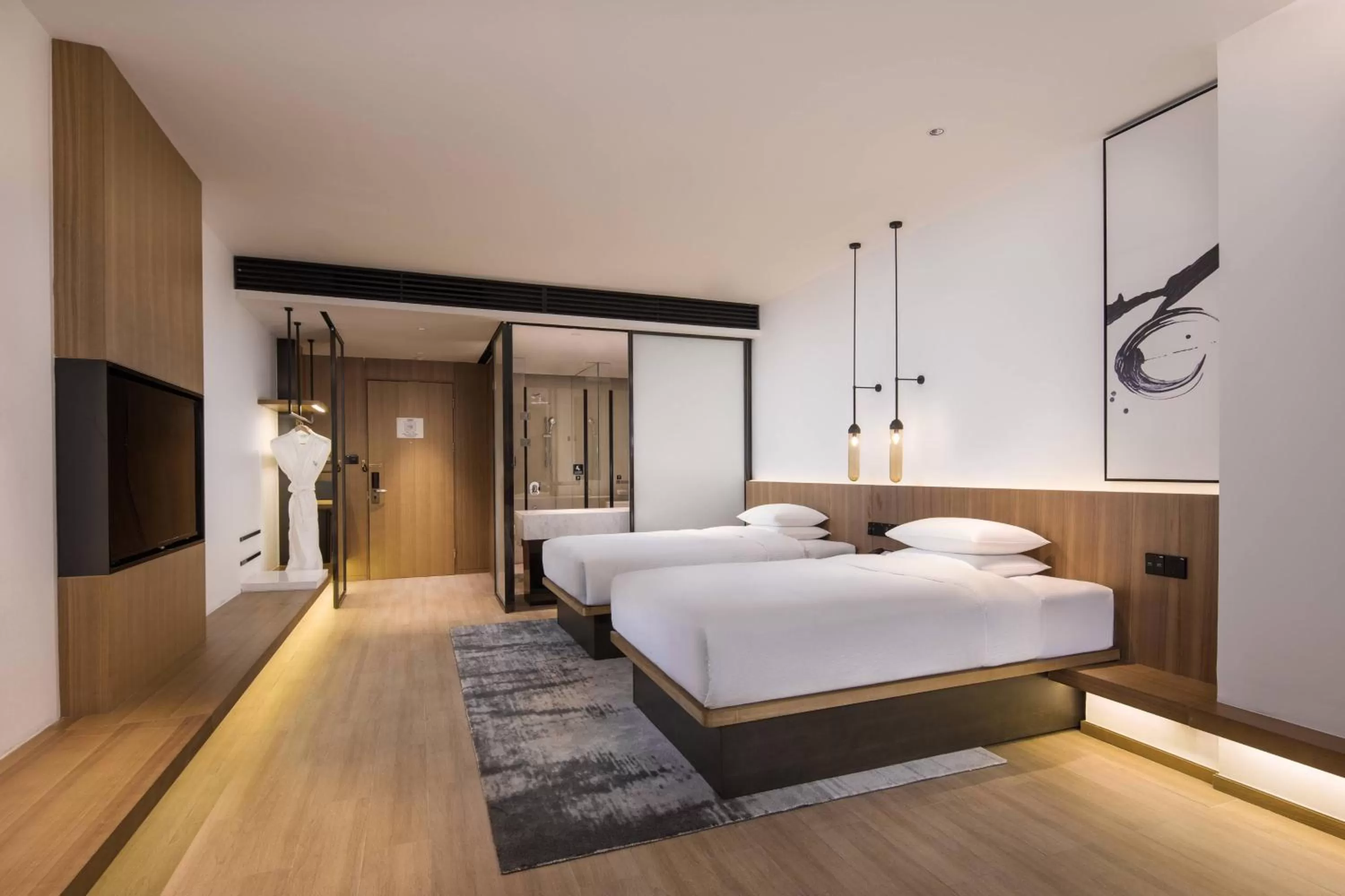 Photo of the whole room, Bed in Fairfield by Marriott Xi'an North Station