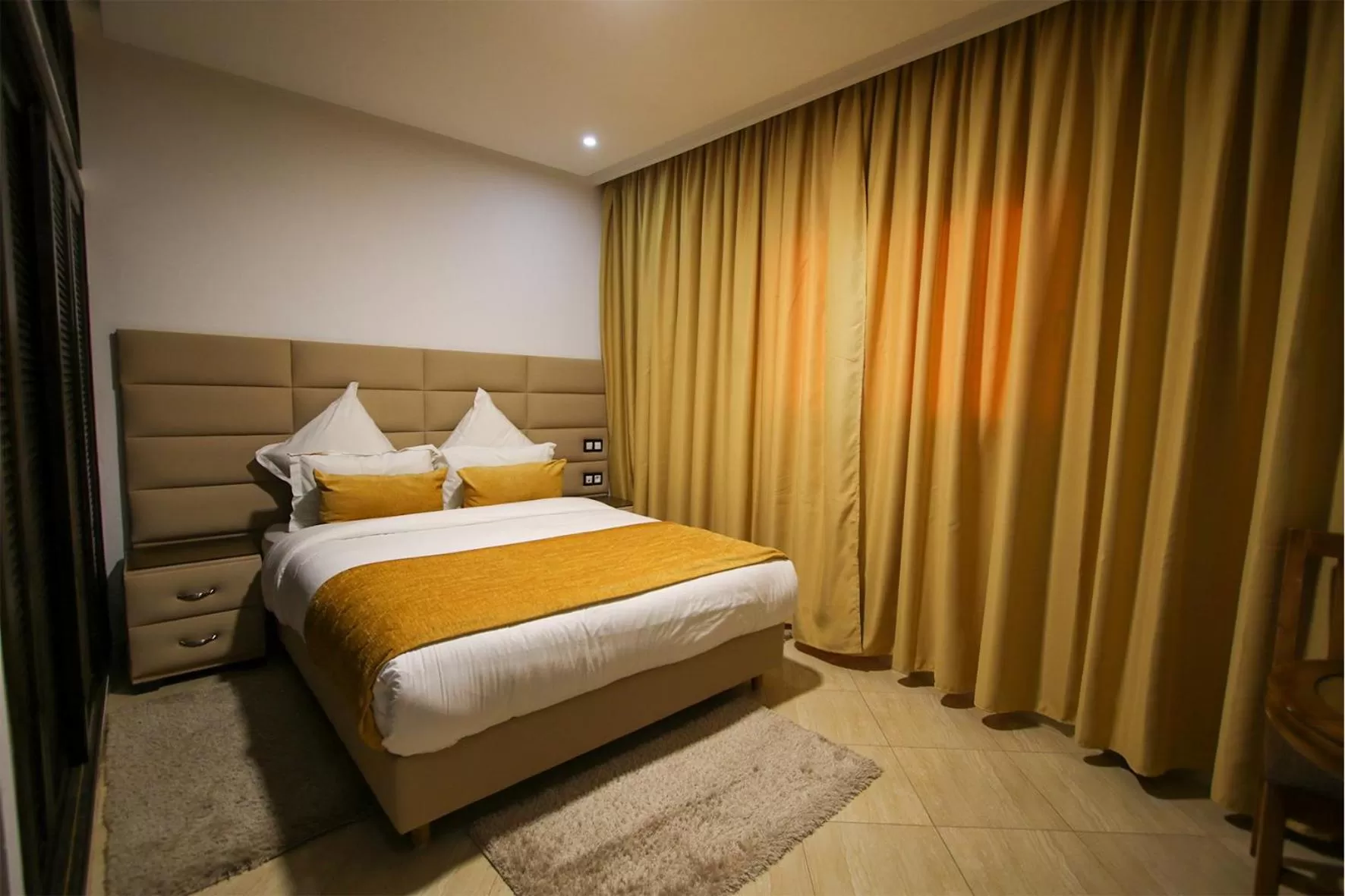 Bed in Hôtel Mansour