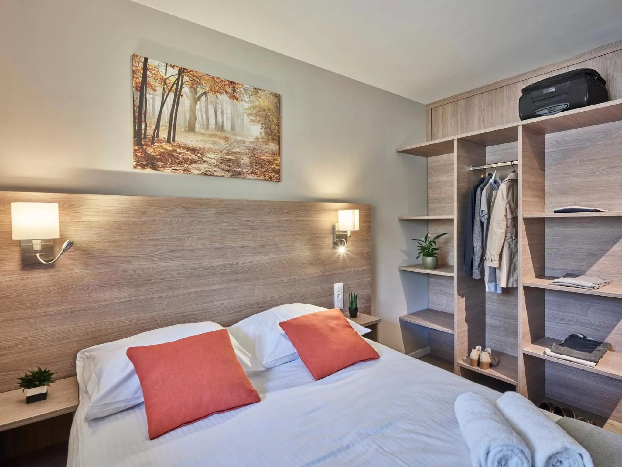 Bed in Holiday Suites Limburg