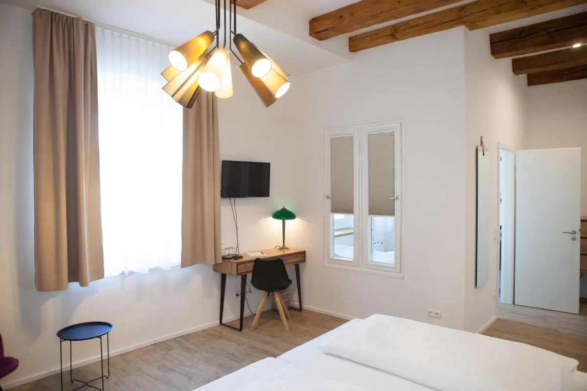 Photo of the whole room, Bed in Green Spirit Hotel