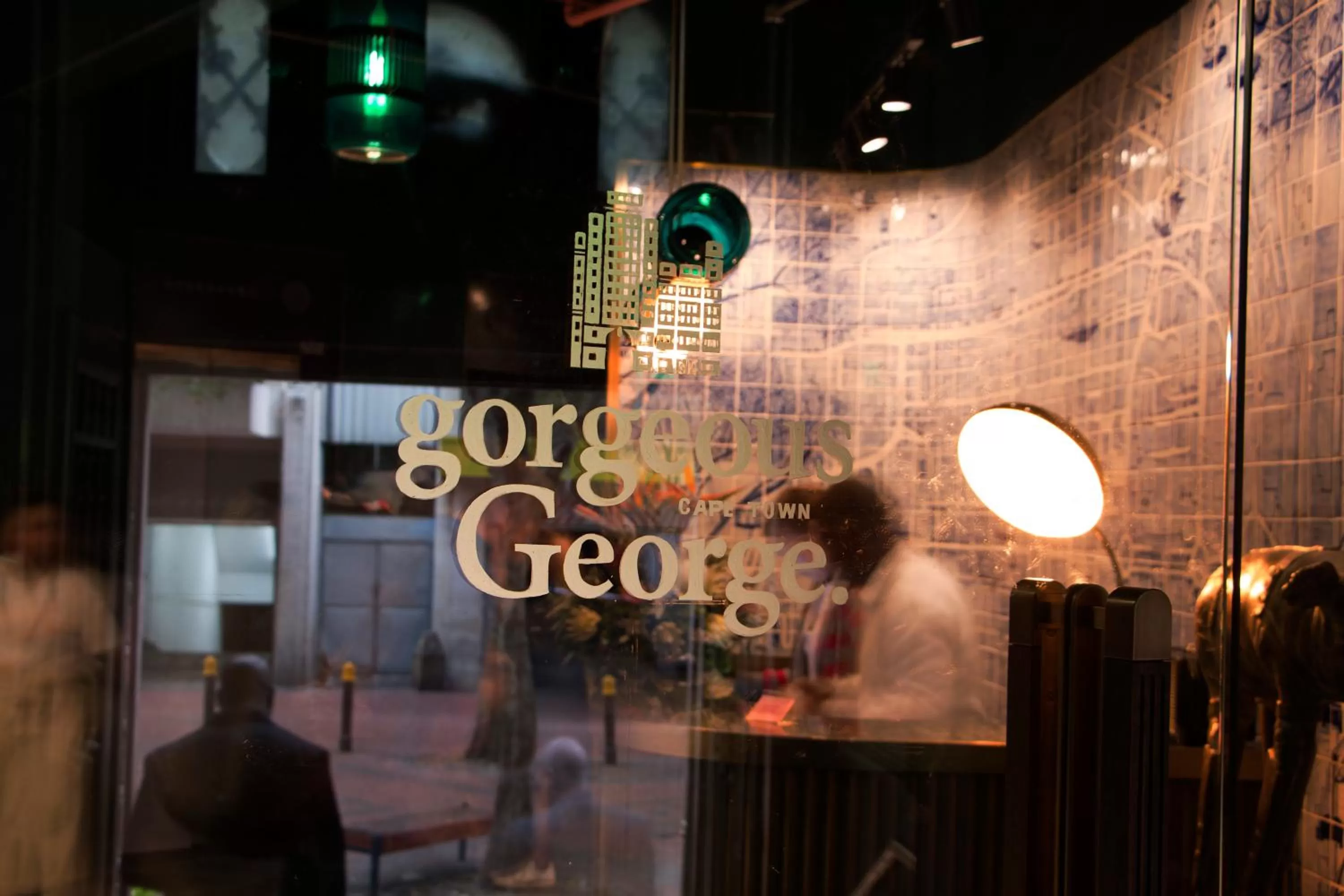 Property logo or sign in Gorgeous George by Design Hotels ™