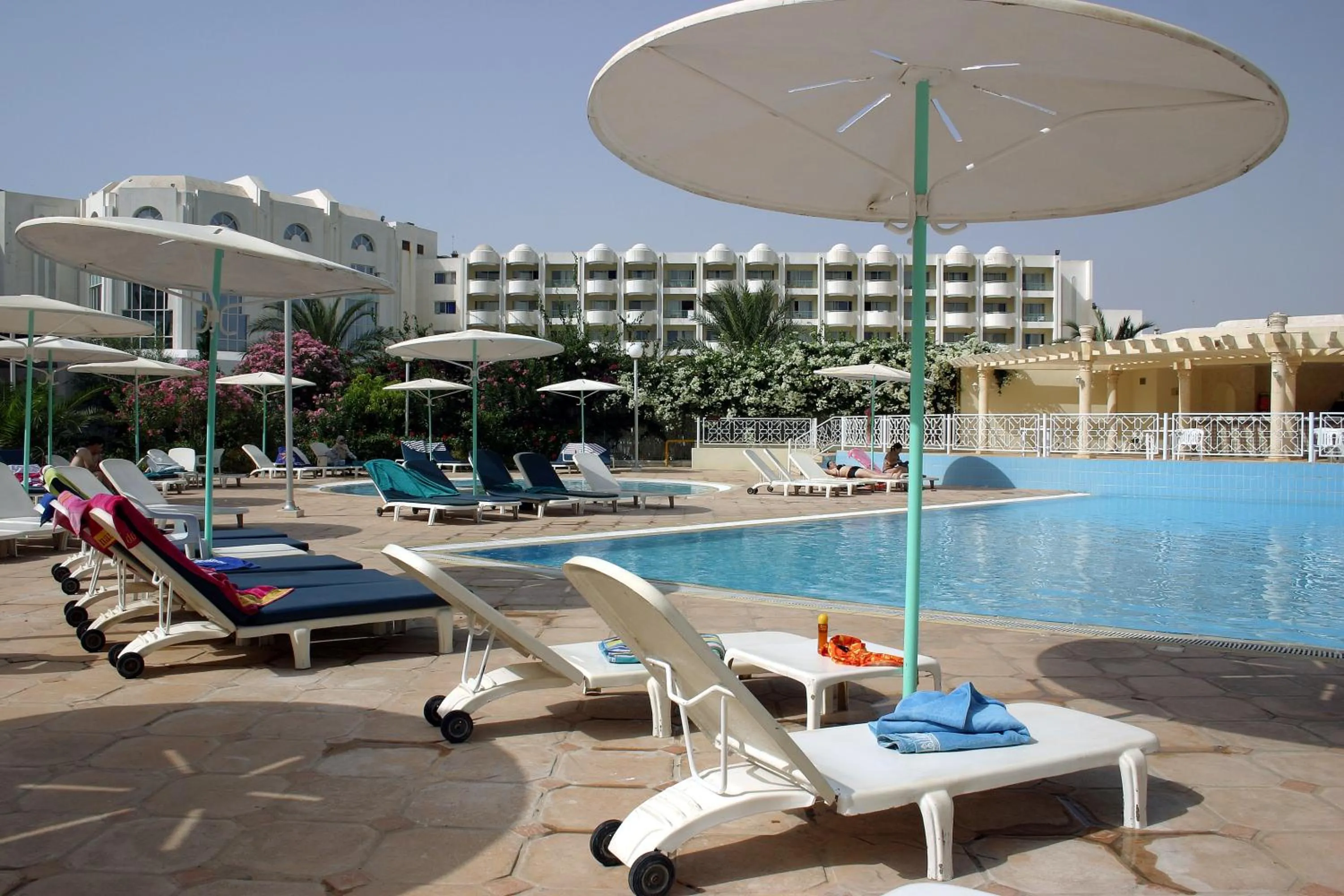 Swimming pool in El Mouradi Hammamet