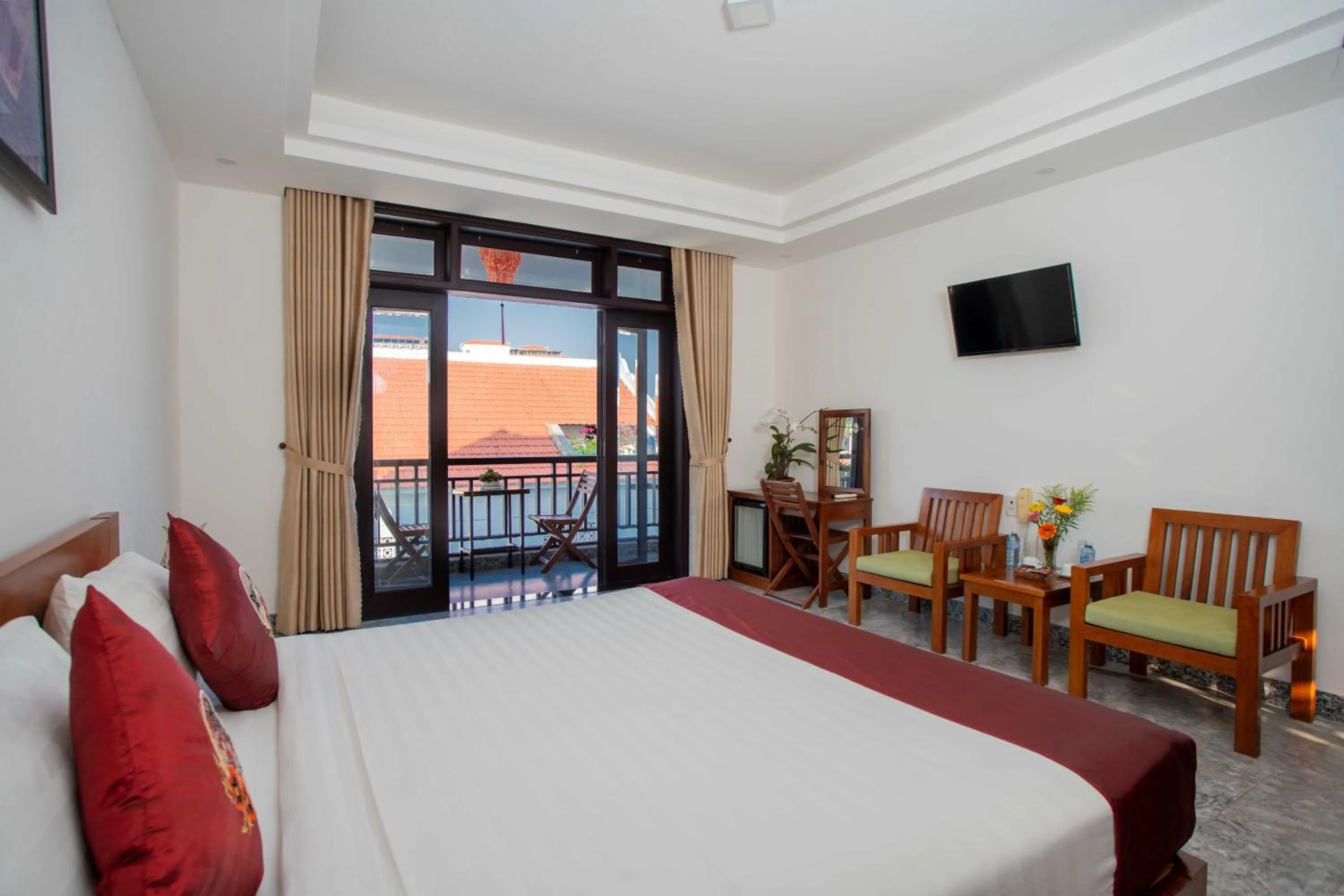 Balcony/Terrace, Bed in Trendy Life Villa Hoi An