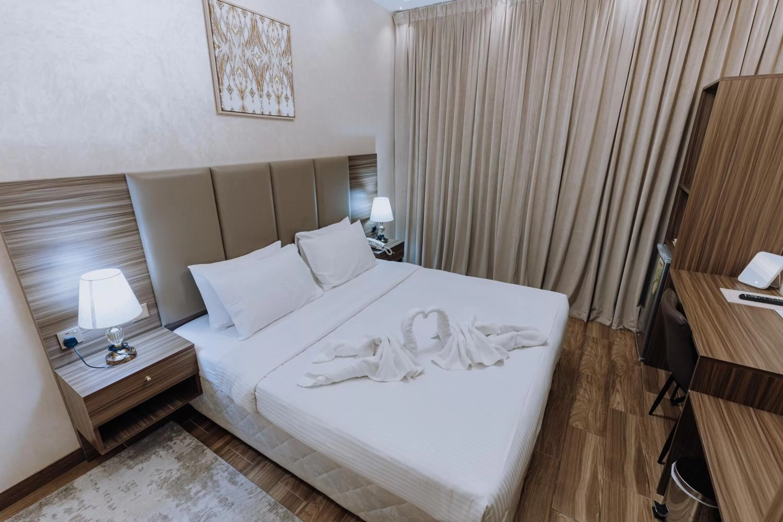 Bed in Panorama Hotel Deira