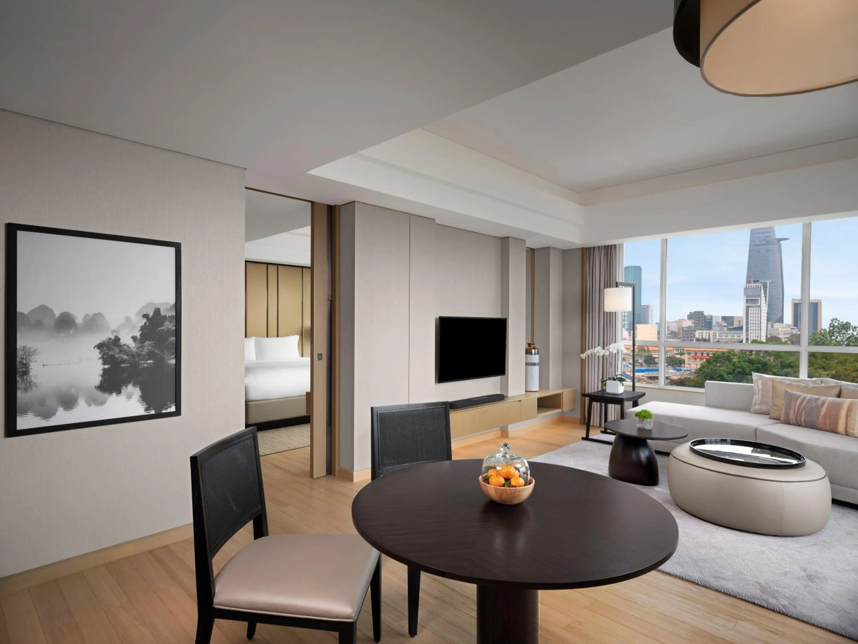 Living room in New World Saigon Hotel