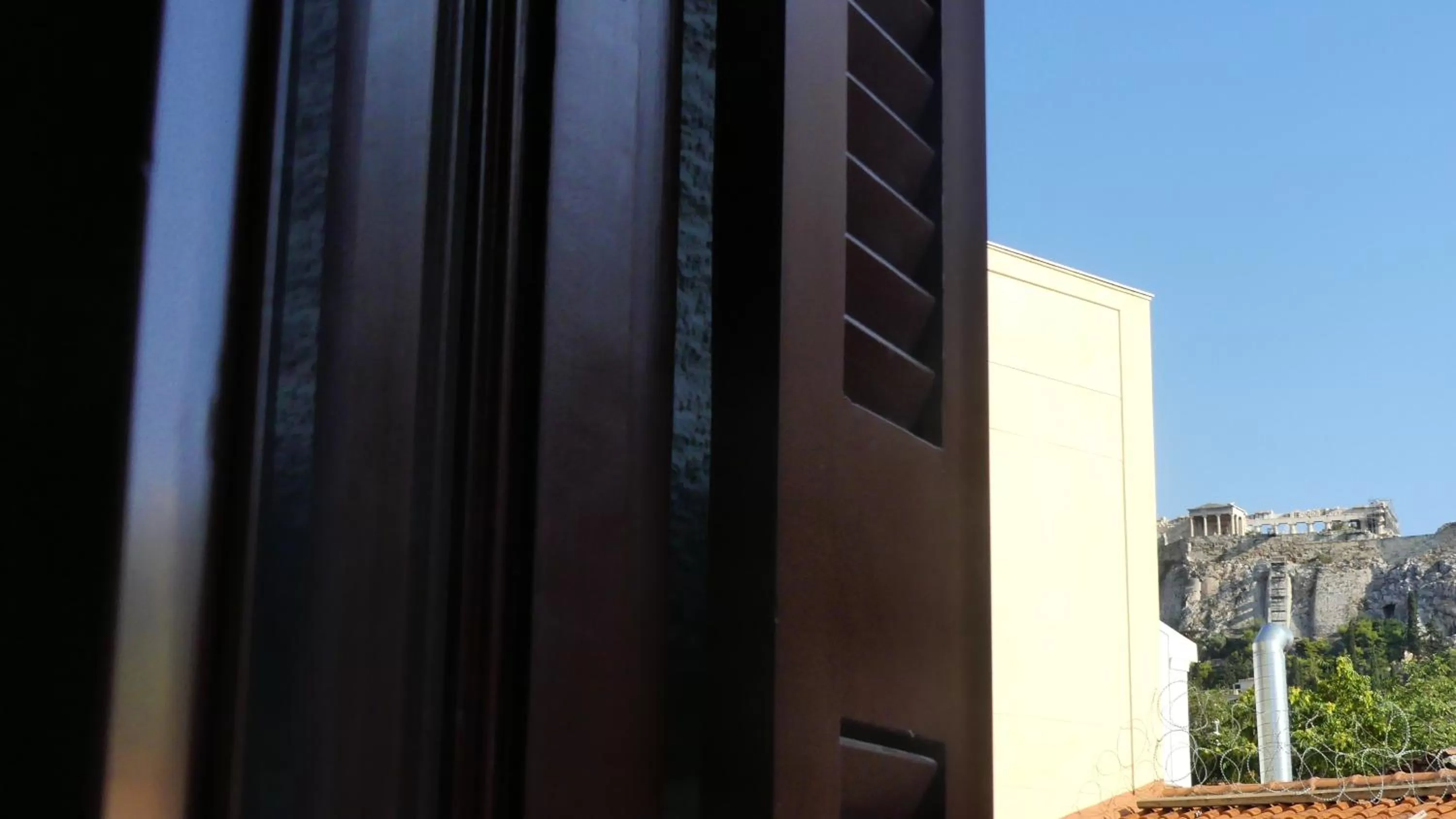 Landmark view in Theasis Athens