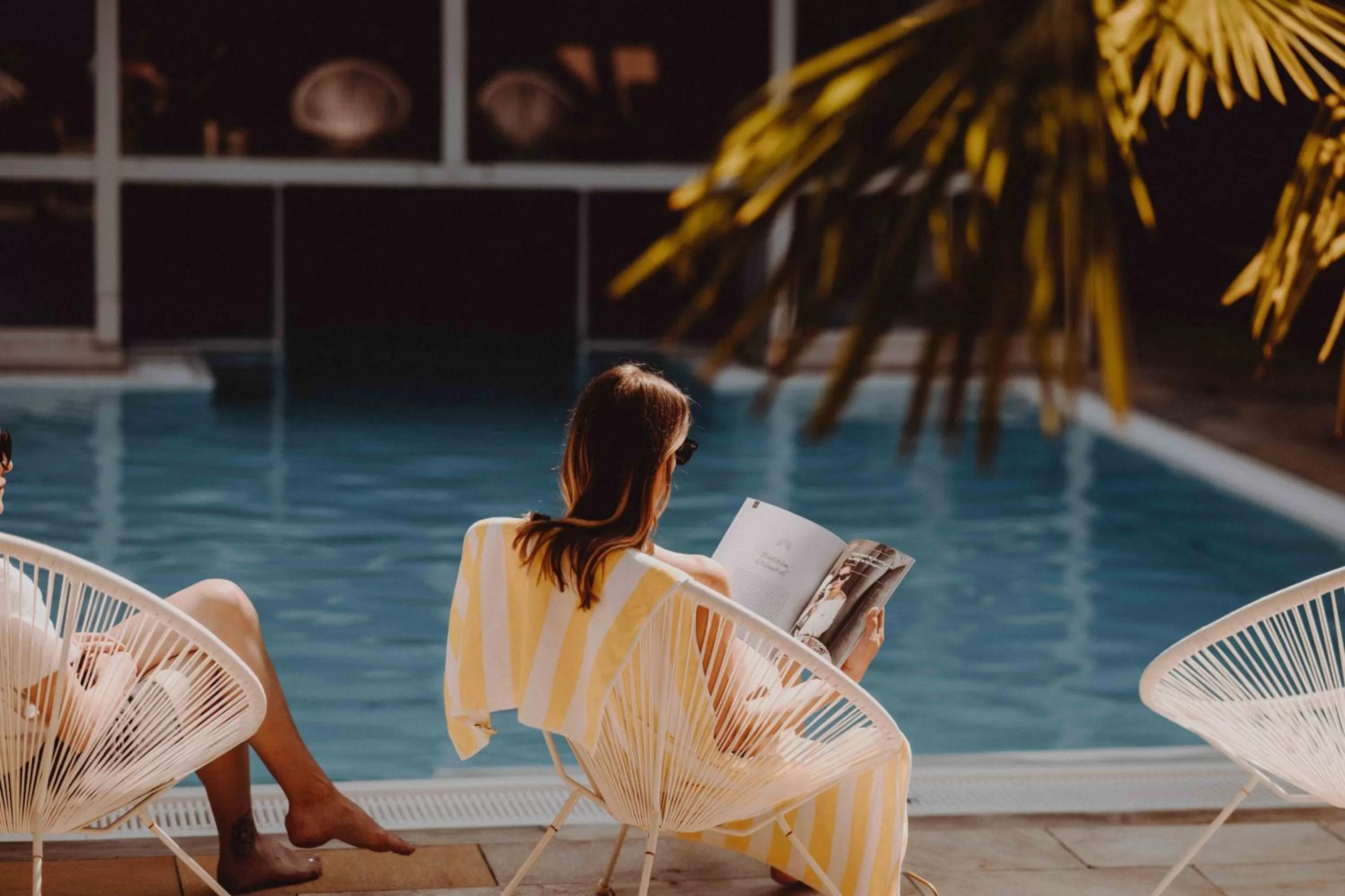 Swimming pool in Alpine Hideaway ZILLERTALERHOF - 4 Sterne Superior