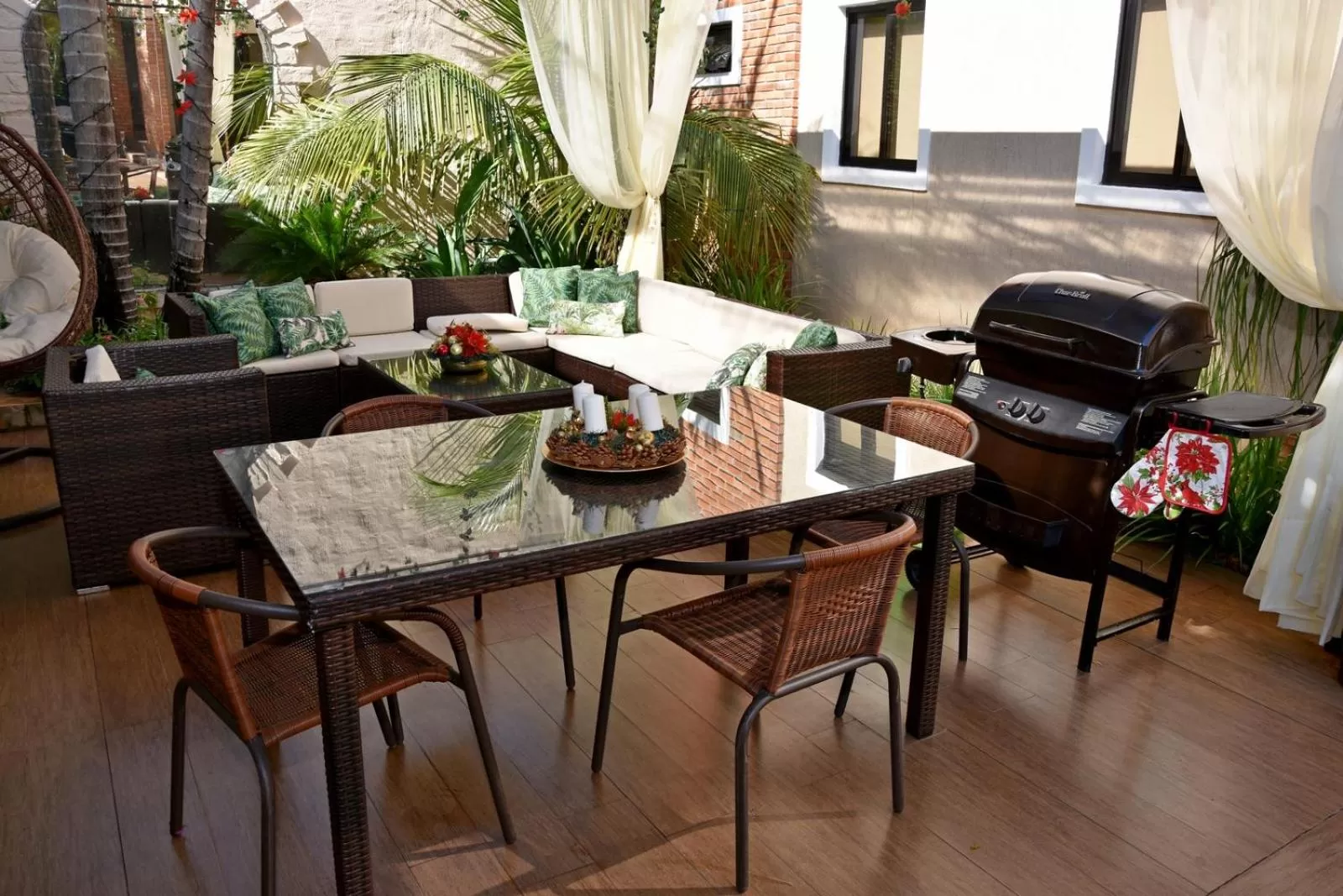 Seating area in Posada del Cielo