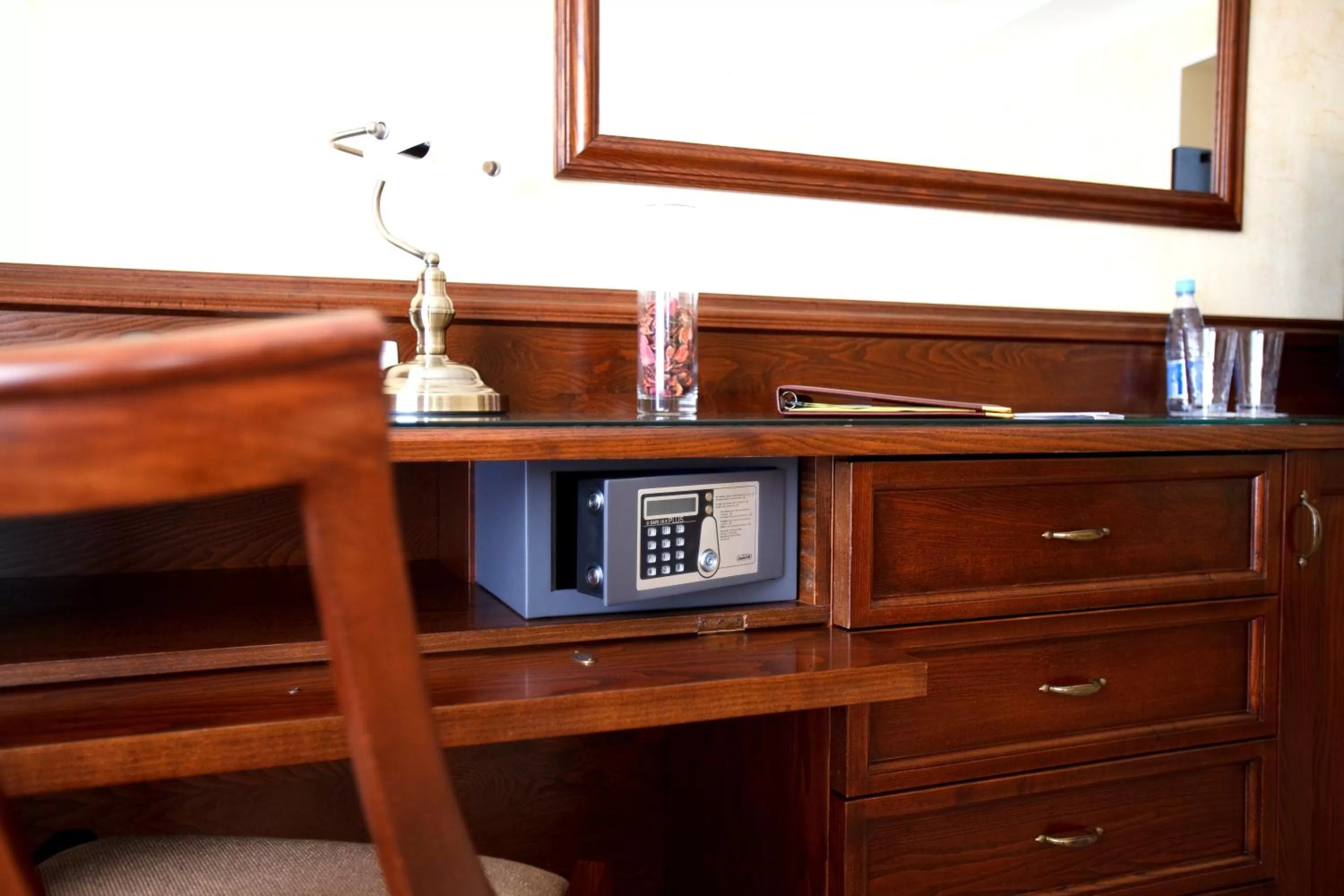 Decorative detail in CityClub Hotel