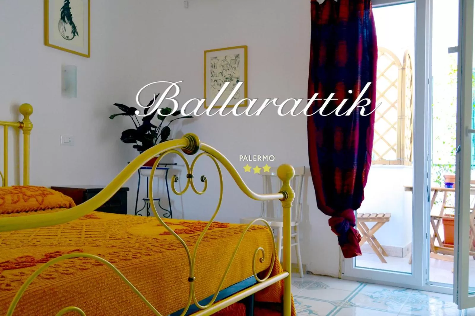 Balcony/Terrace, Bed in B&b Ballarattik