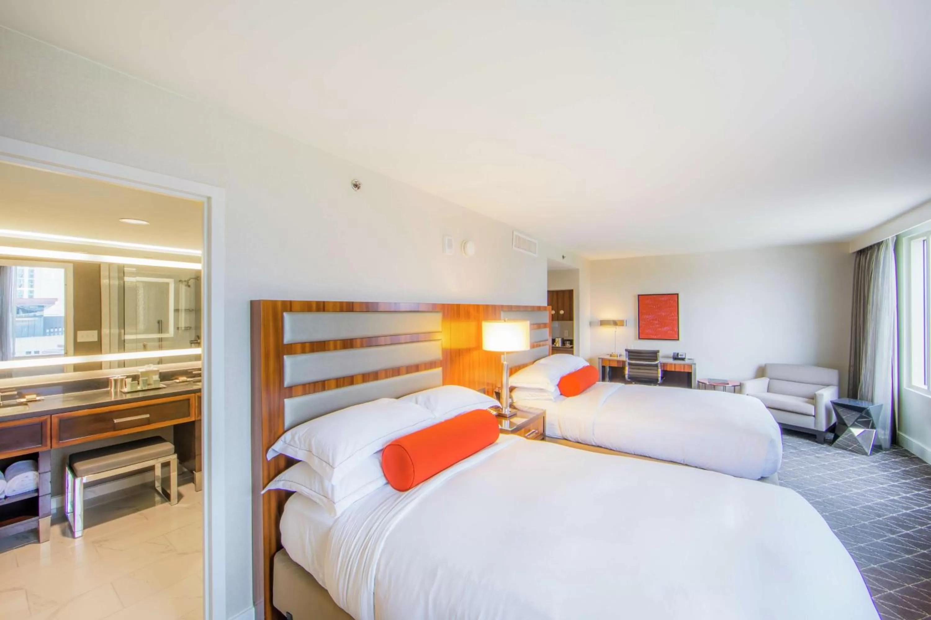 Bedroom, Bed in Hilton Nashville Downtown