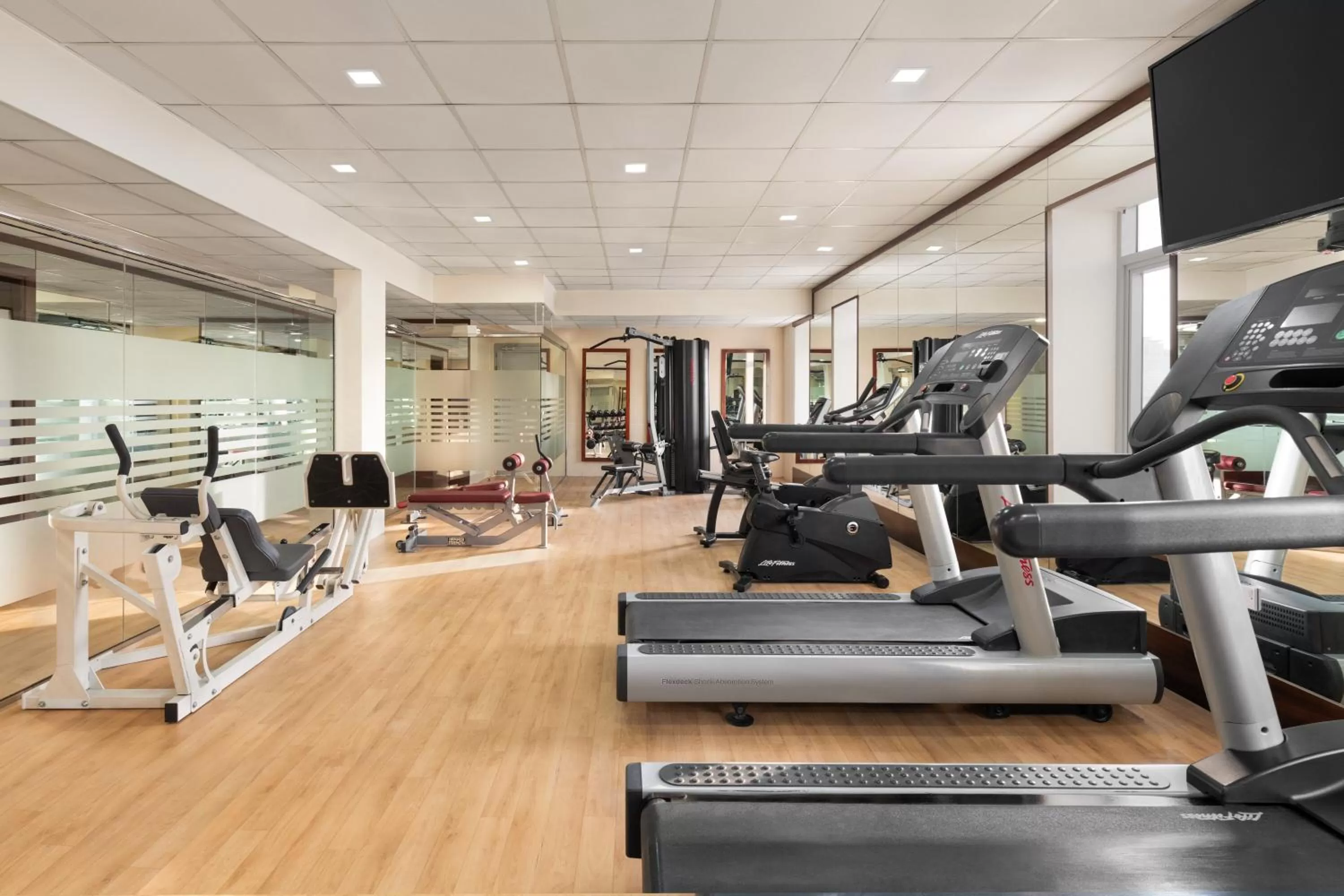 Fitness centre/facilities in Ramada by Wyndham Dubai Deira