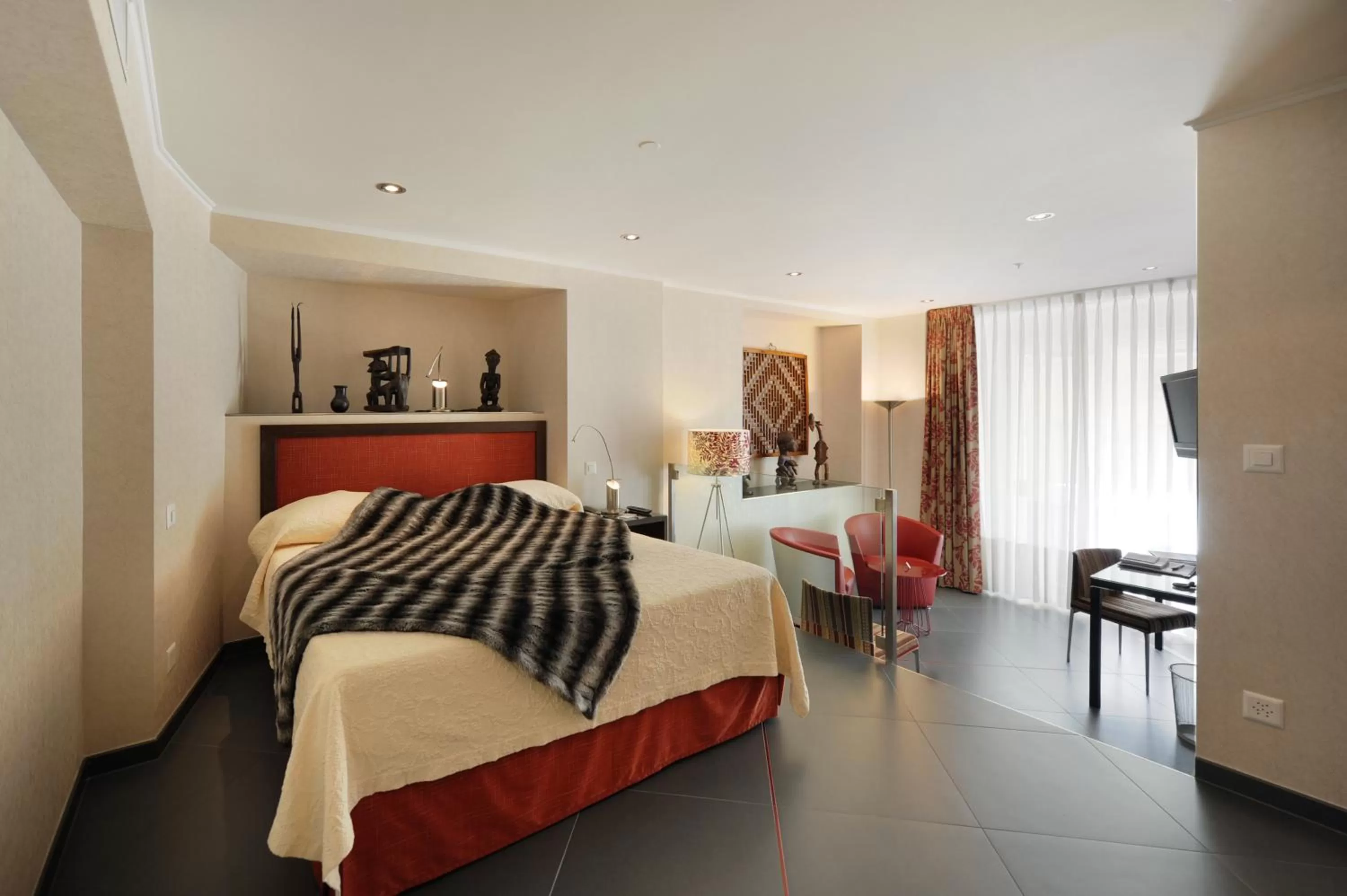 Bed in Hotel Victoria