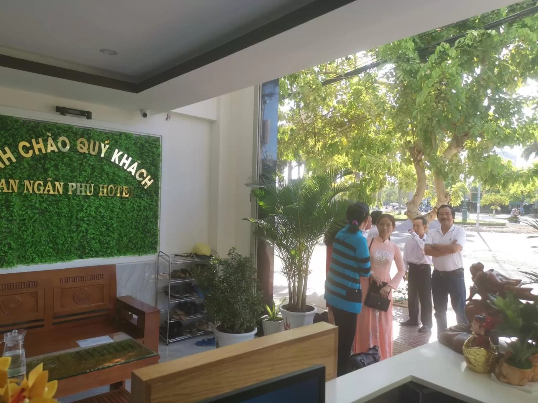 Staff in An Ngân Phú Hotel