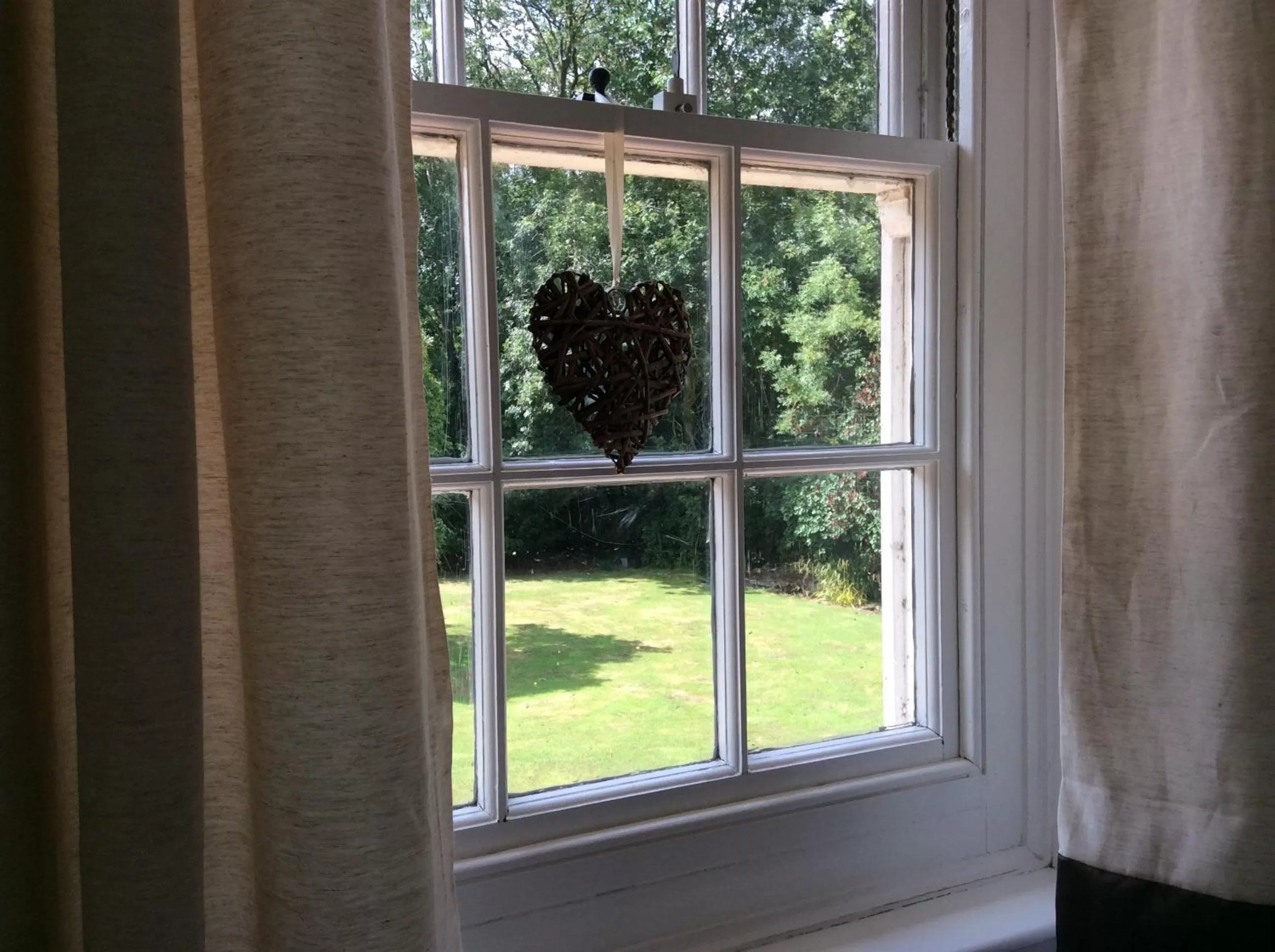 Garden view in Beightons Bed and Breakfast