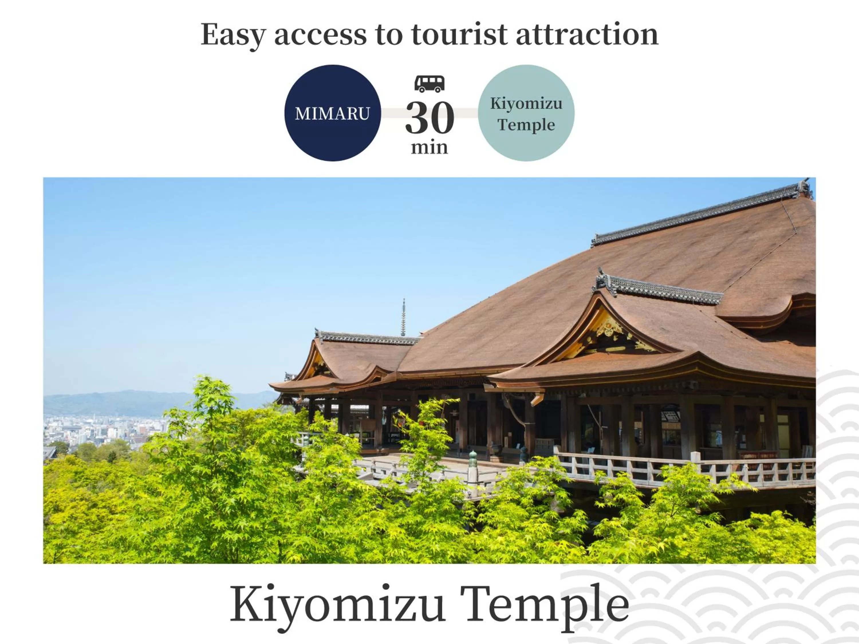 Nearby landmark in MIMARU Kyoto Nishinotoin Takatsuji