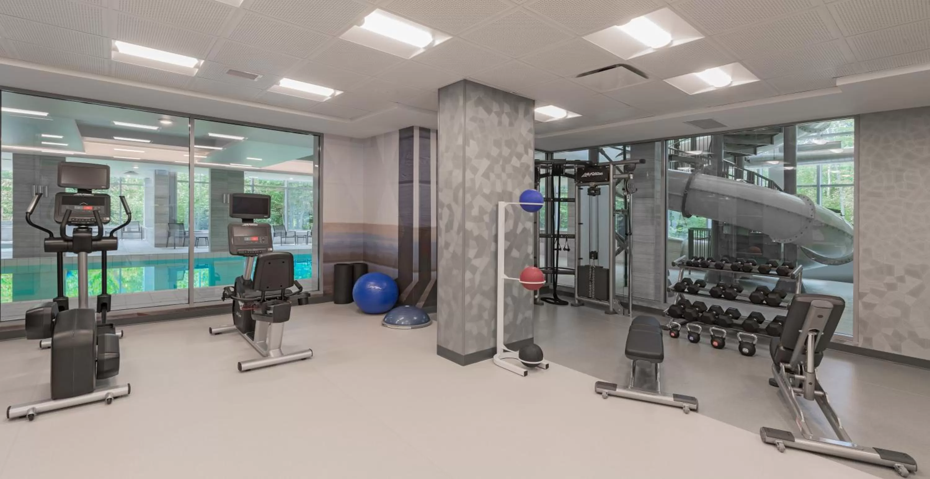 Fitness centre/facilities in Residence Inn by Marriott Halifax Dartmouth