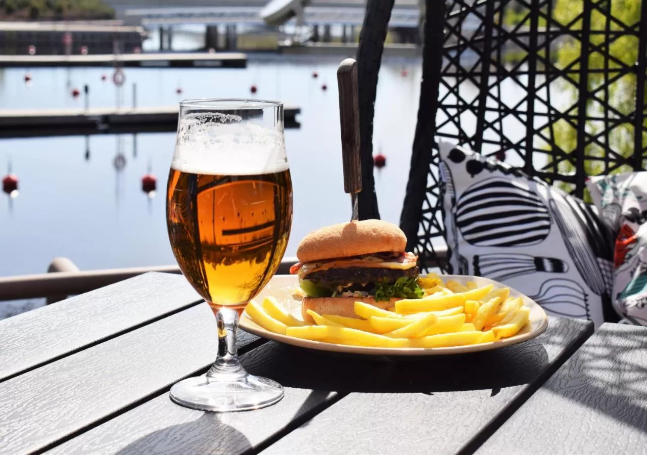 Patio in Spahotel Casino