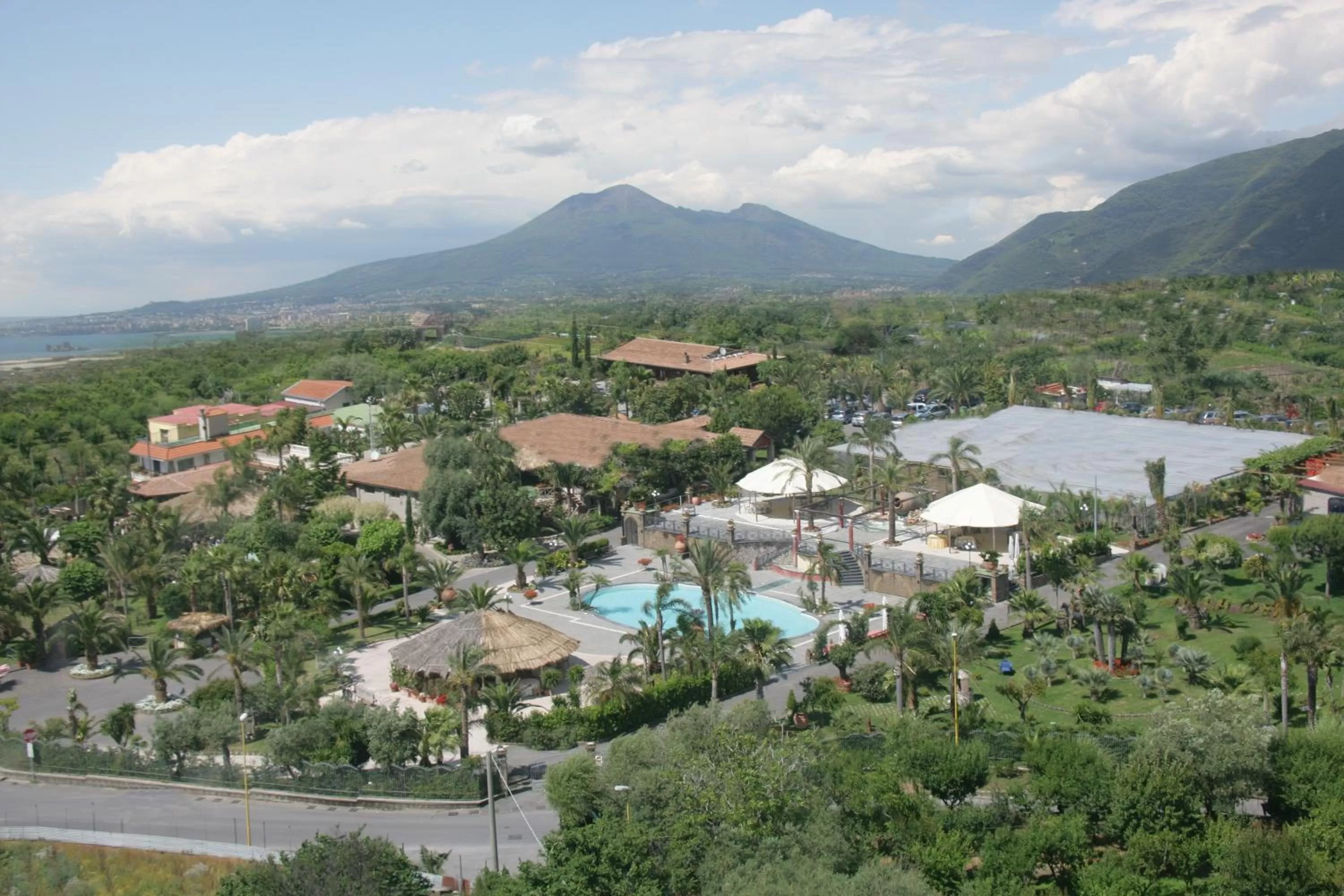 Natural landscape, Bird's-eye View in Villa Delle Camelie