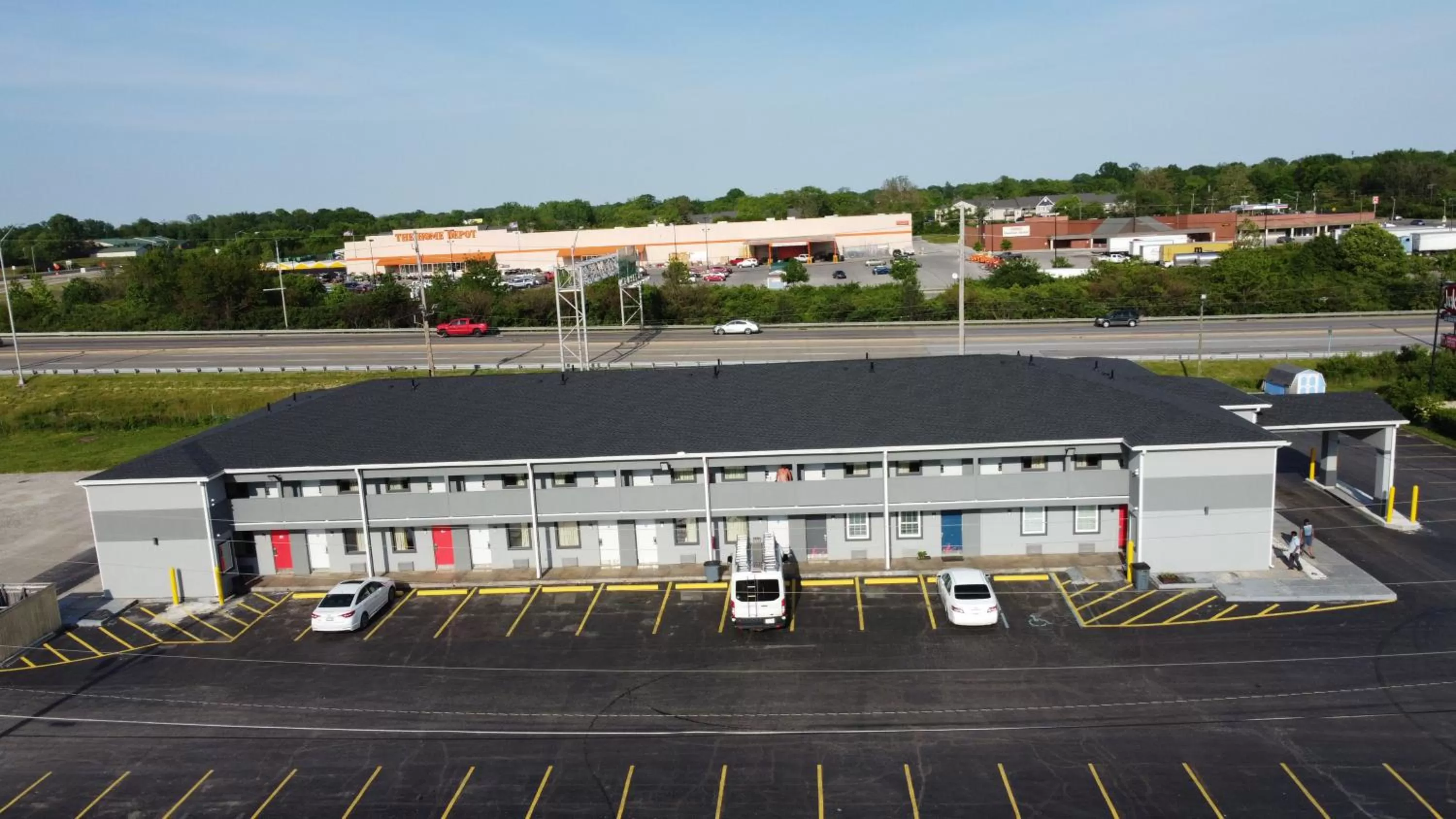 Property building in Days Inn by Wyndham Indianapolis East Post Road