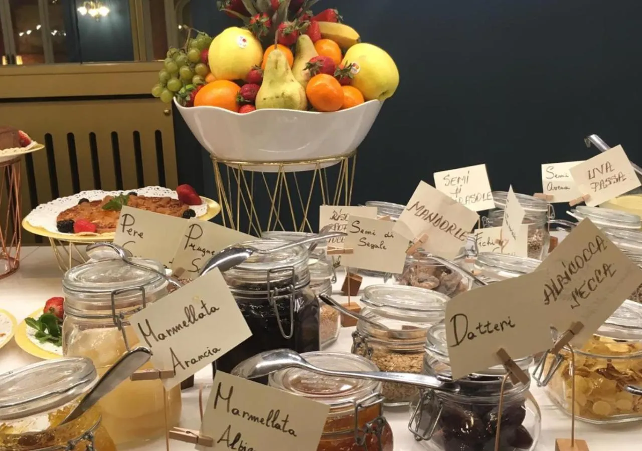 Buffet breakfast in Grand Hotel Regina Salsomaggiore