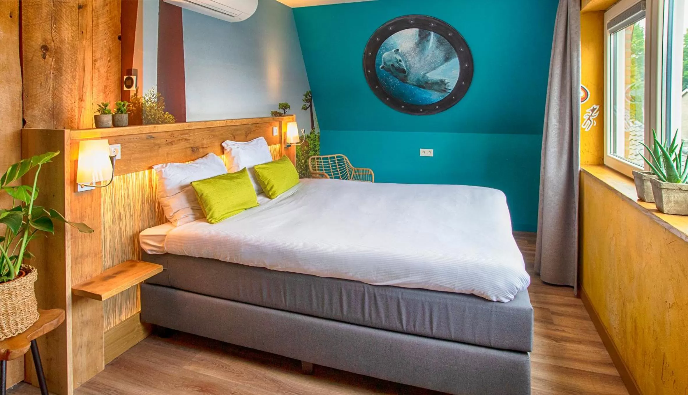 Bed in Boutique Hotel, Restaurant & Wellness Westerburcht
