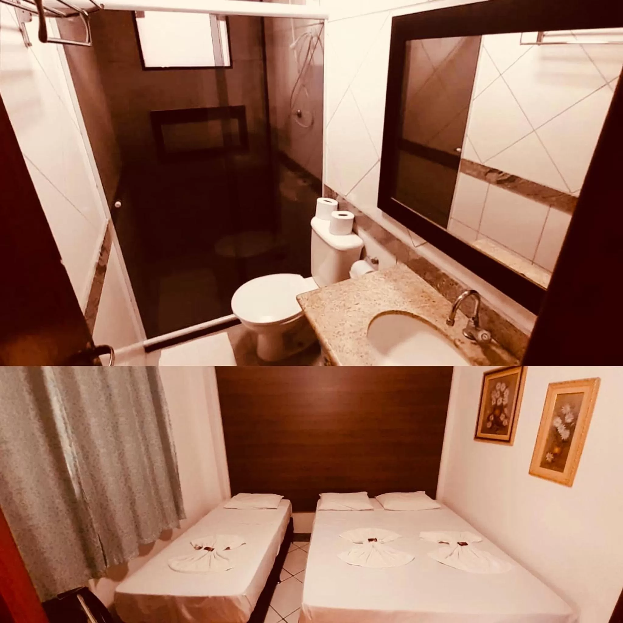 Bathroom in Flamingo Beach Pousada