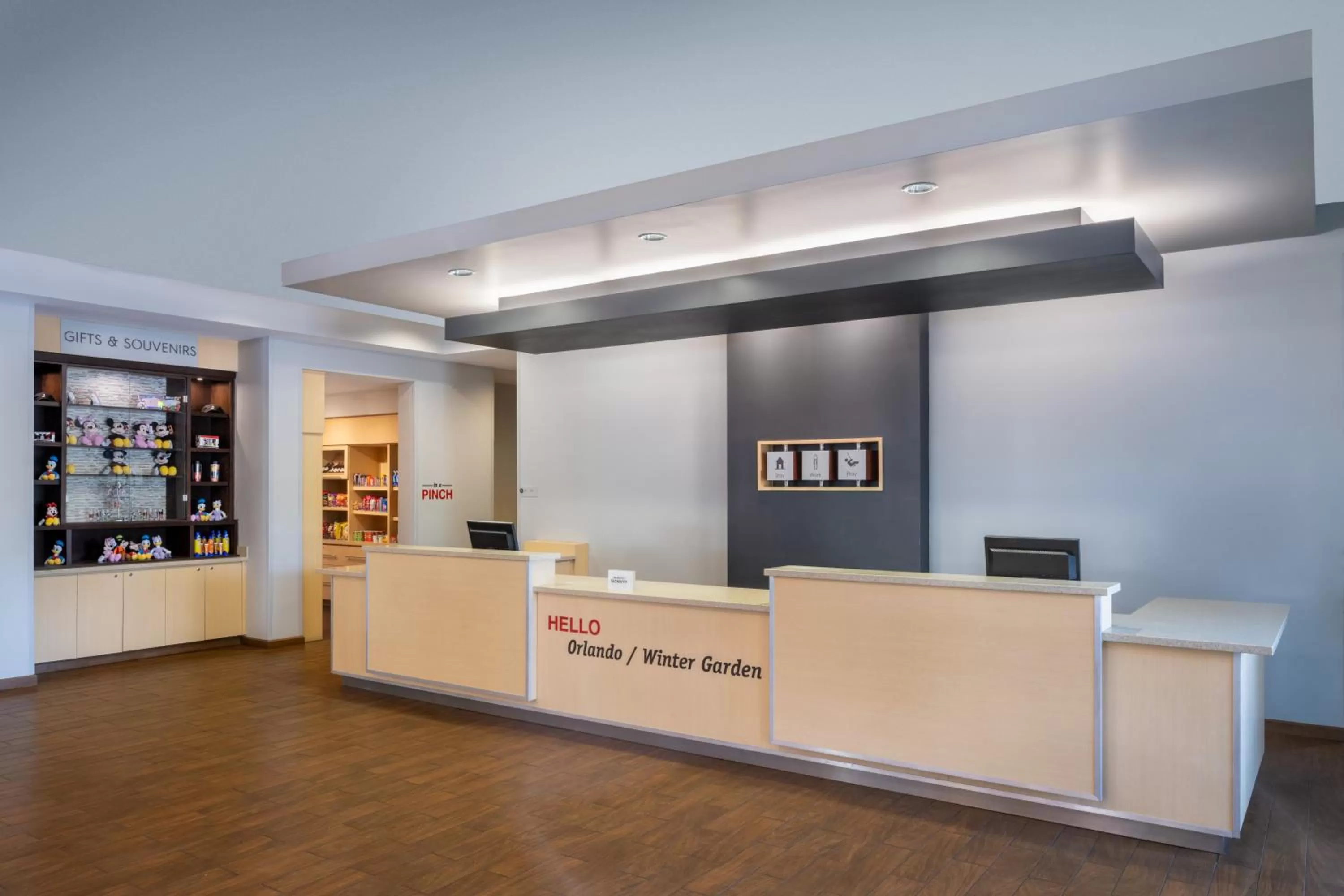 Lobby or reception in TownePlace Suites Orlando at FLAMINGO CROSSINGS Town Center, Western Entrance
