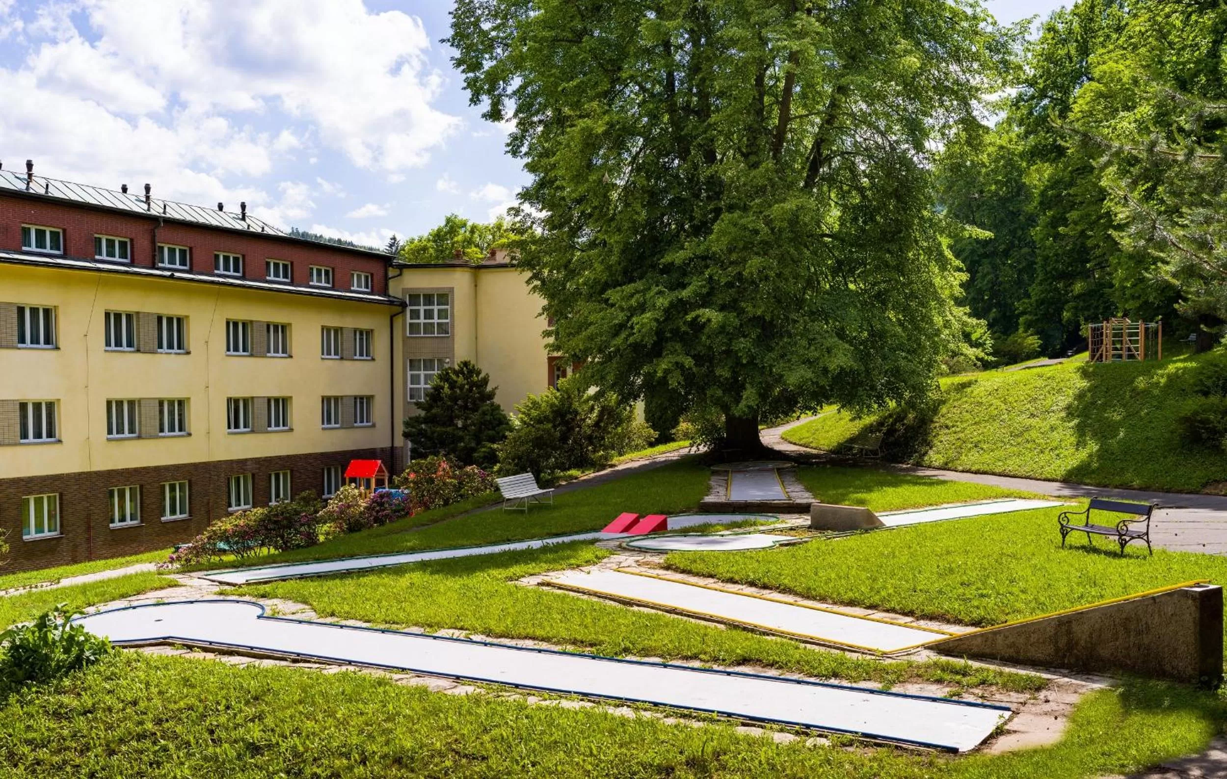 Children play ground in Spa Resort Sanssouci