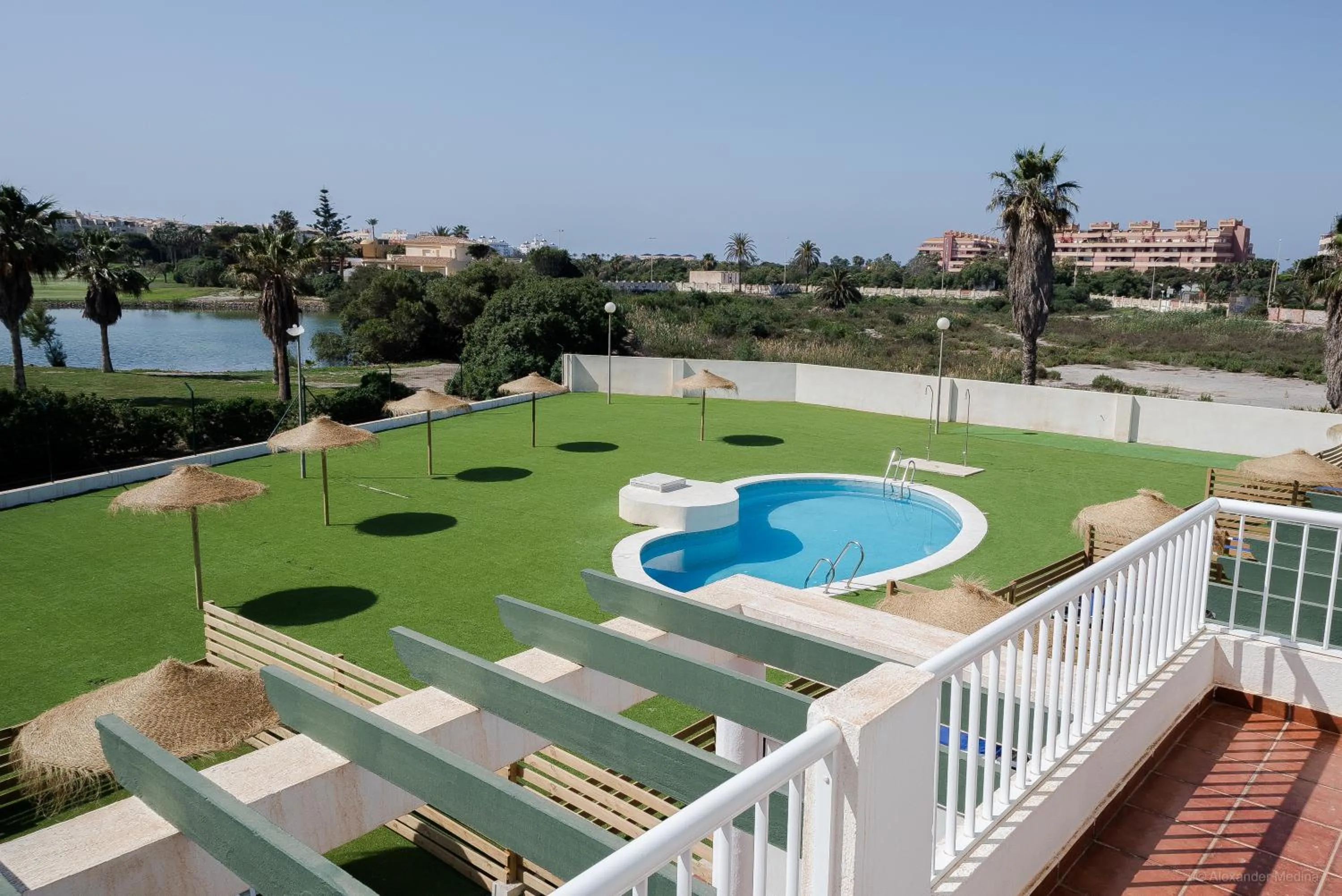 View (from property/room) in Roquetas Beach and Playa Serena Golf Village