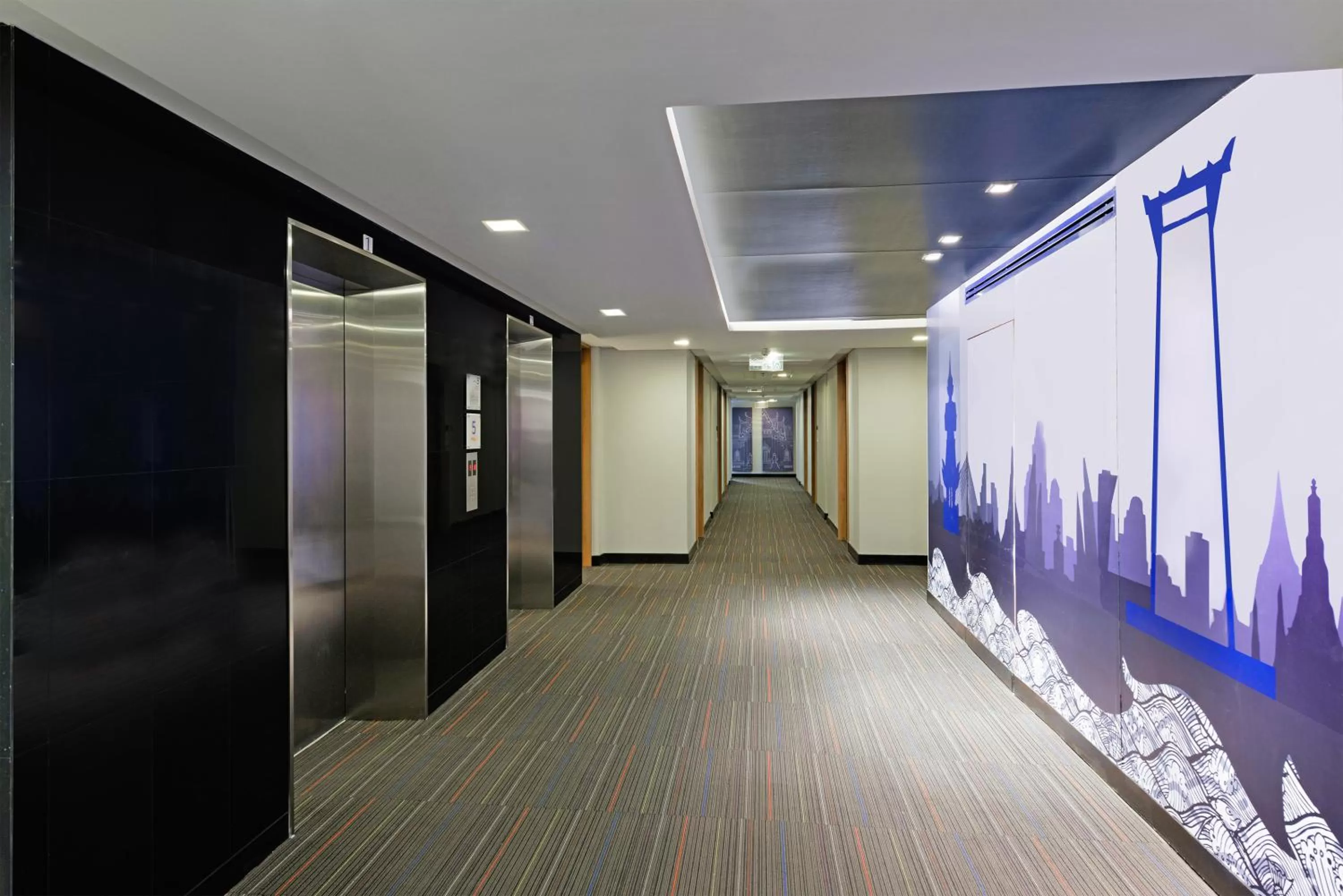 Decorative detail in Citadines Sukhumvit 11 Bangkok